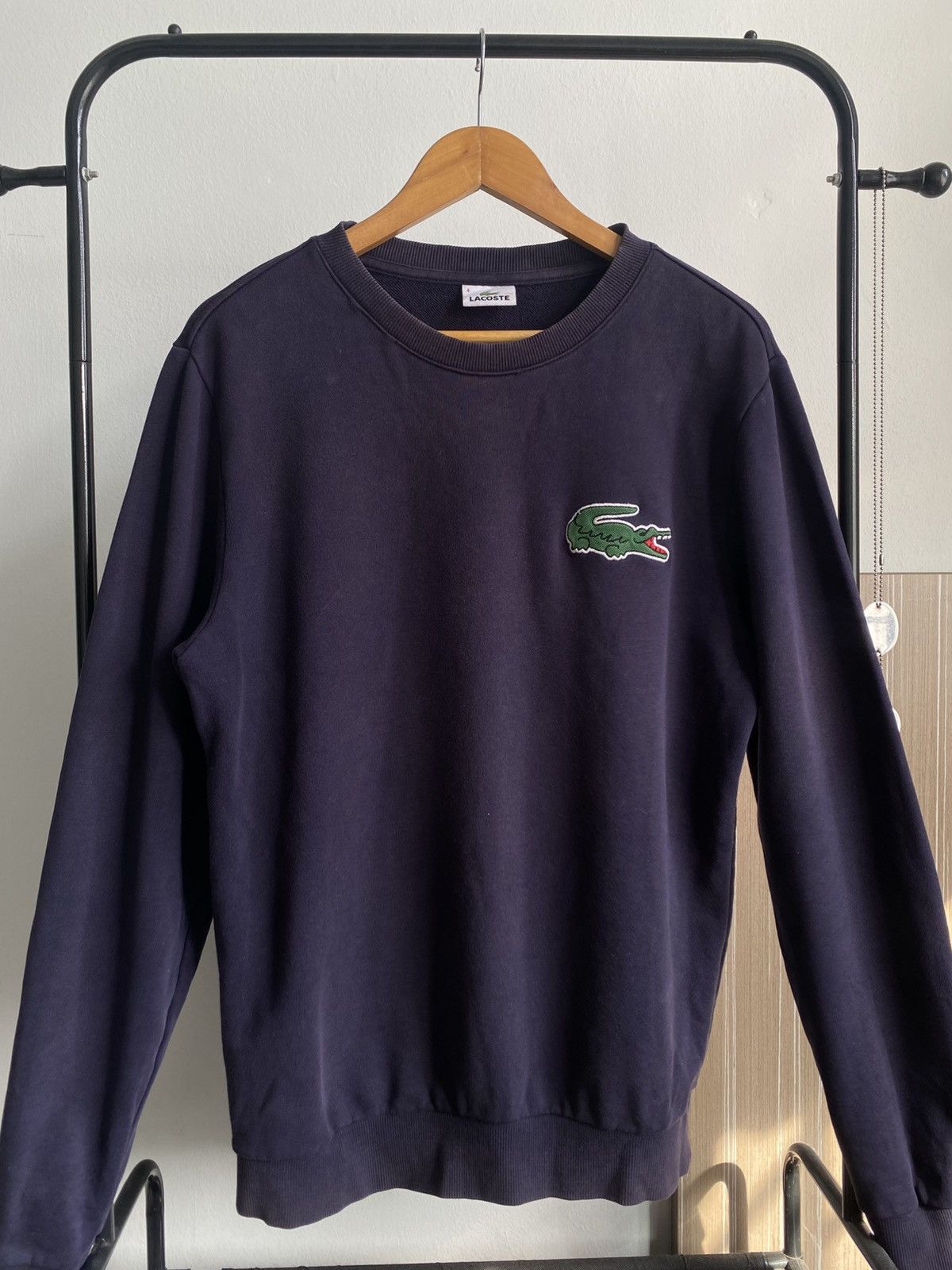 Lacoste 🔥 🔥 OFFER ME NOW ‼️ VTG Rare LACOSTE Sweatshirt on patches Size US L / EU 52-54 / 3 - 6 Thumbnail
