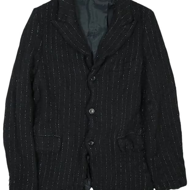 Comme Des Garcons Homme Plus Wool Jacket in Black, Men's