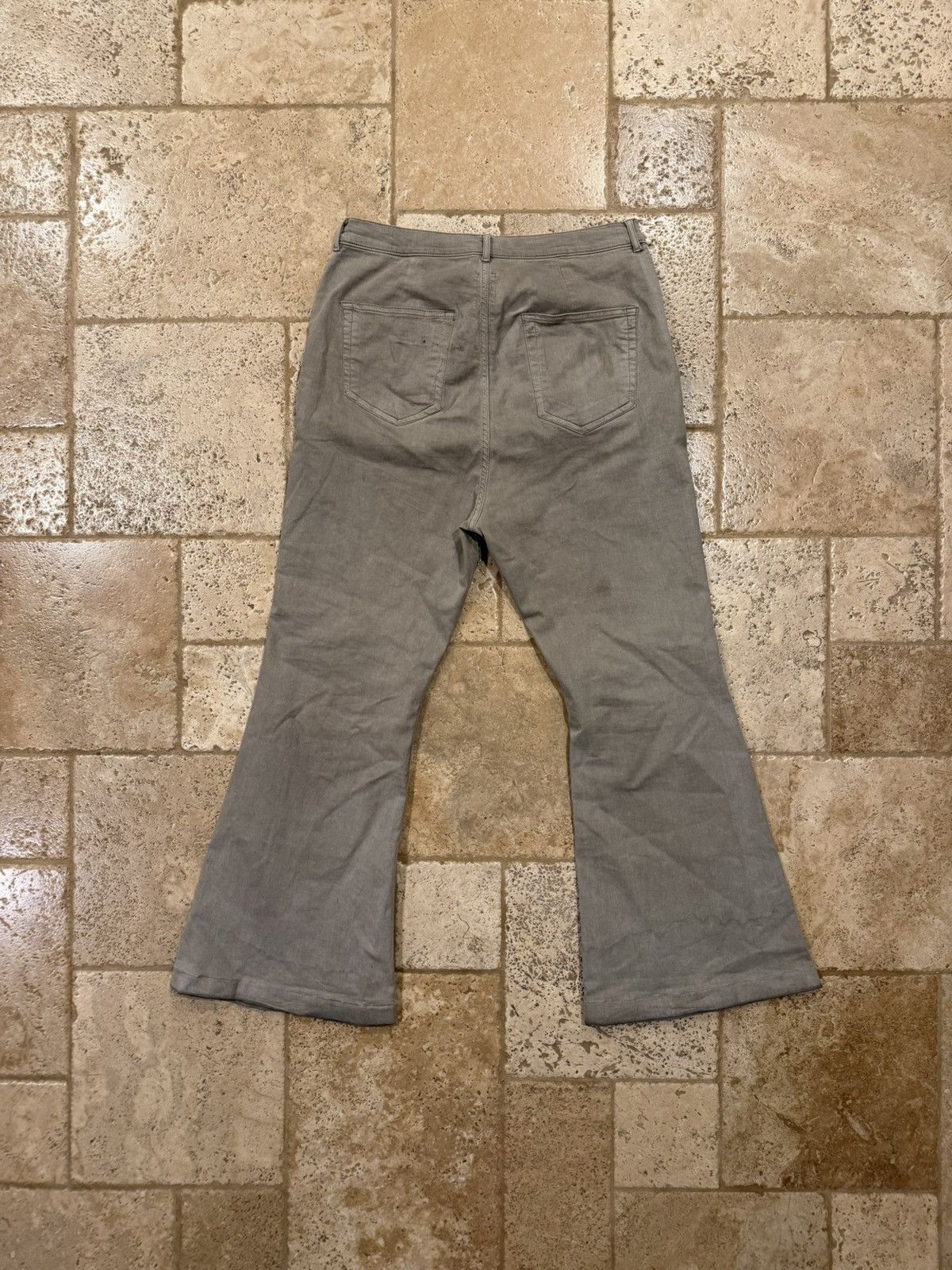 Rick Owens Drkshdw Rick Owens Drkshdw Dust Bolan Bootcut Gray Flare Denim Jeans Size US 36 / EU 52 - 5 Thumbnail