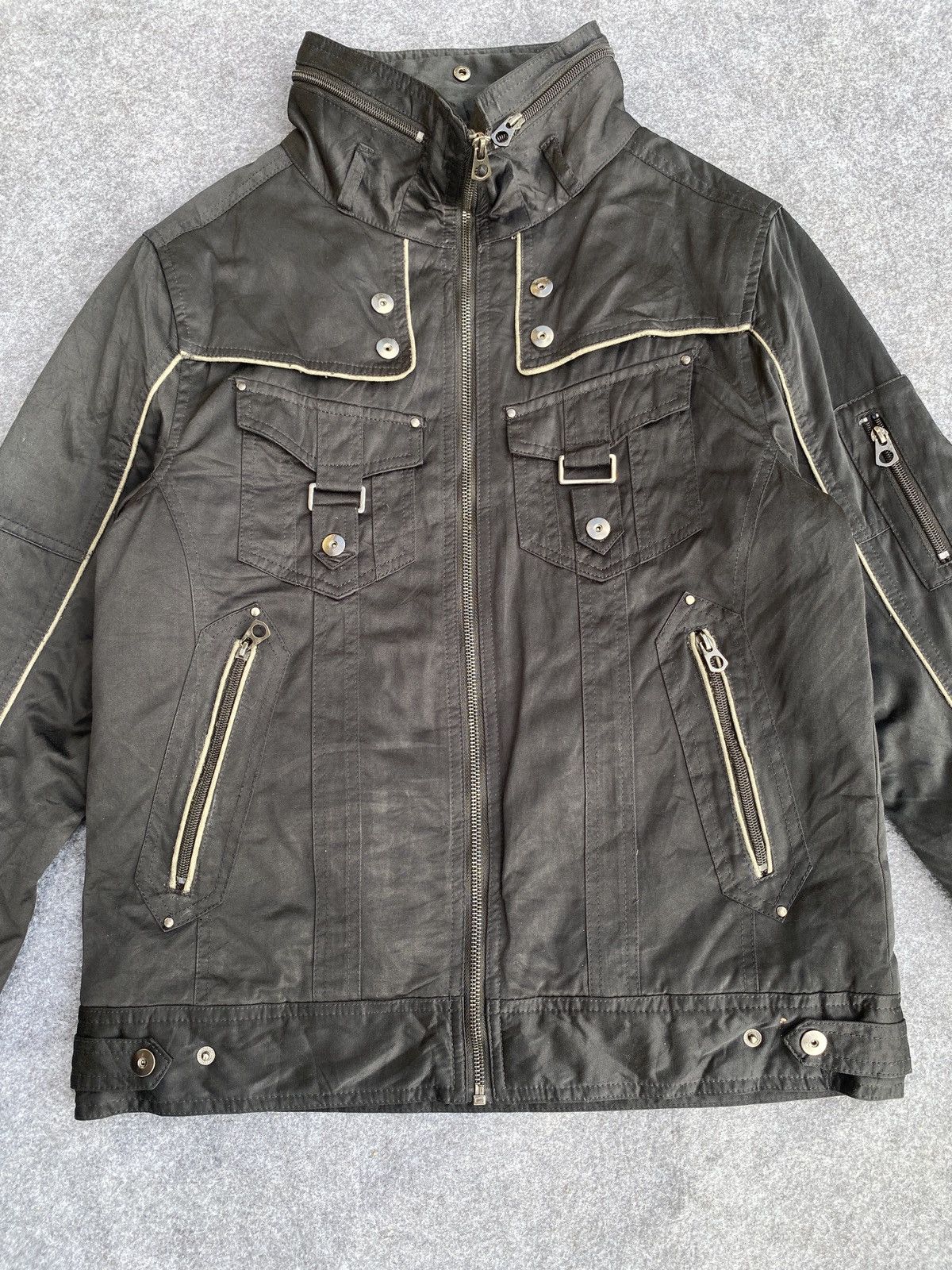 Vintage create barefoot motorcycle vintage jacket Size US M / EU 48-50 / 2 - 4 Thumbnail
