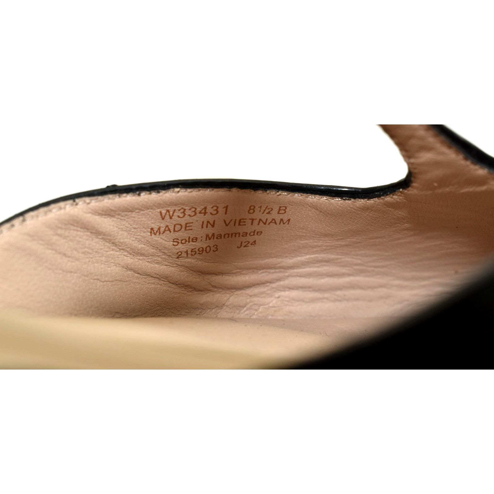 Cole Haan COLE HAAN Marlah Black Pointed Toe T-Strap Flats Size 8.5B Size US 8.5 / IT 38.5 - 6 Thumbnail