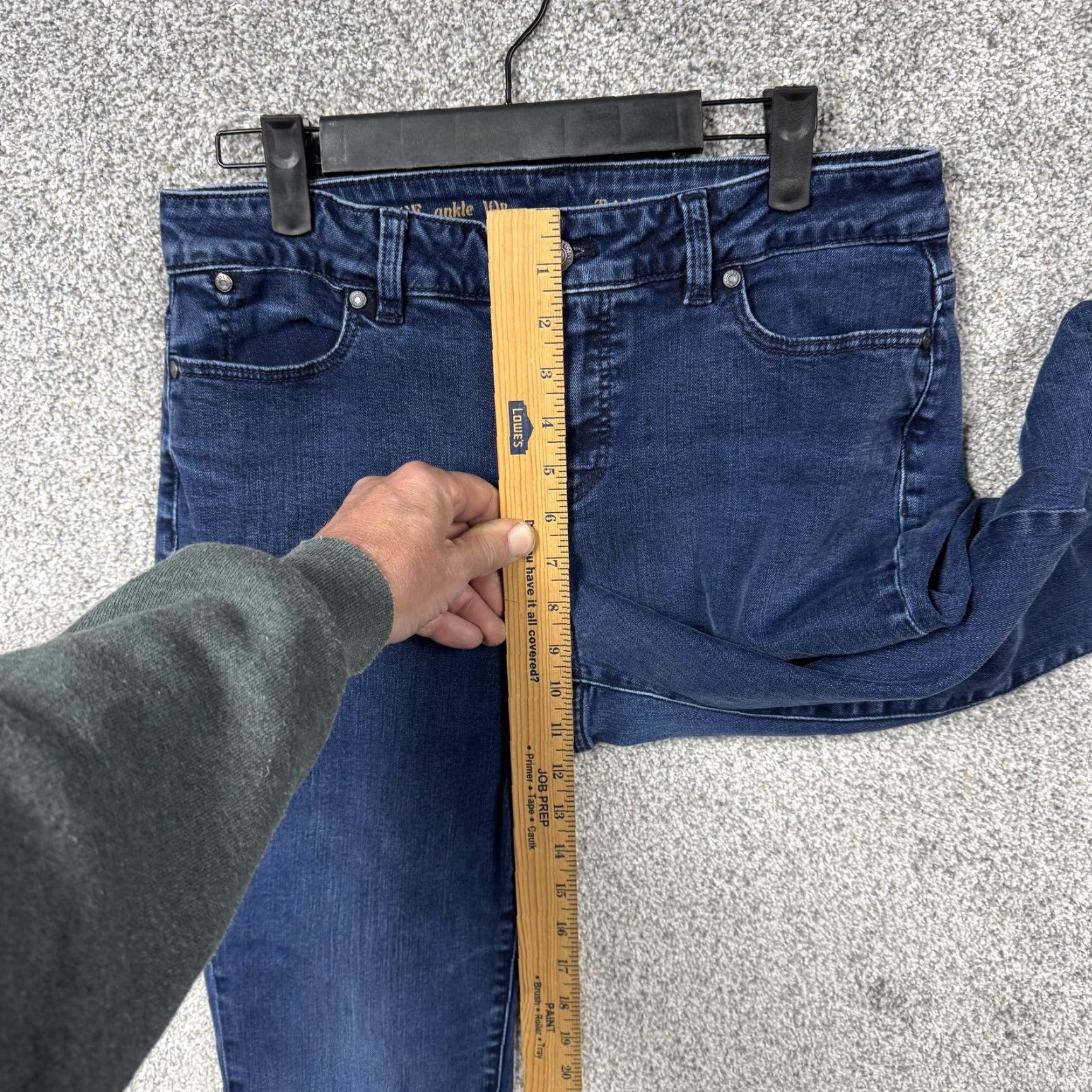 Talbots Talbots Jeans Womens 10P Blue Heritage Ankle Skinny Stretch Denim Pants Mid Rise Size 32" / US 10 / IT 46 - 5 Thumbnail