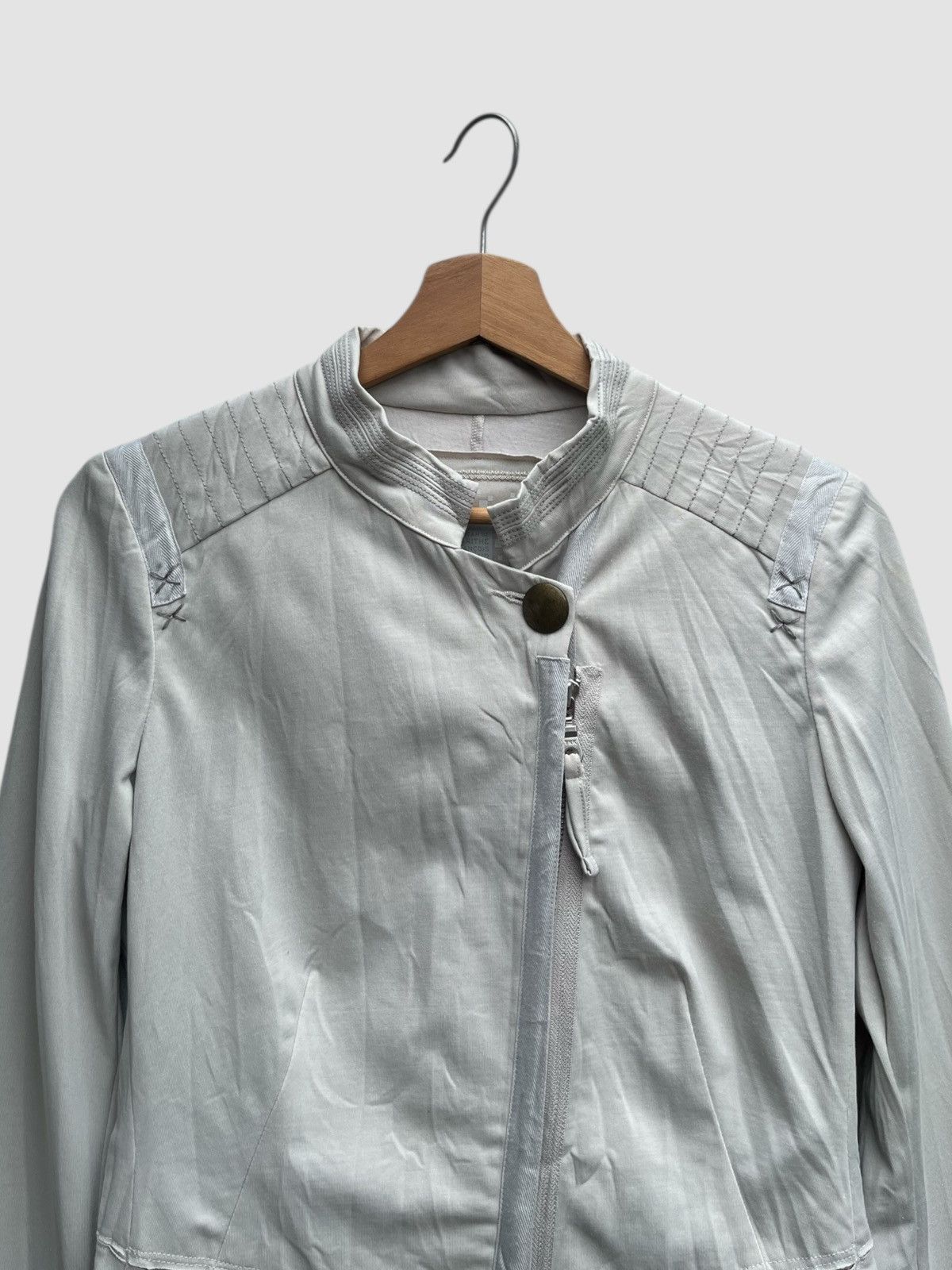 Marithe + Francois Girbaud Marithe Francois Girbaud Asymmetrical Zip Jacket Size M / US 6-8 / IT 42-44 - 5 Thumbnail