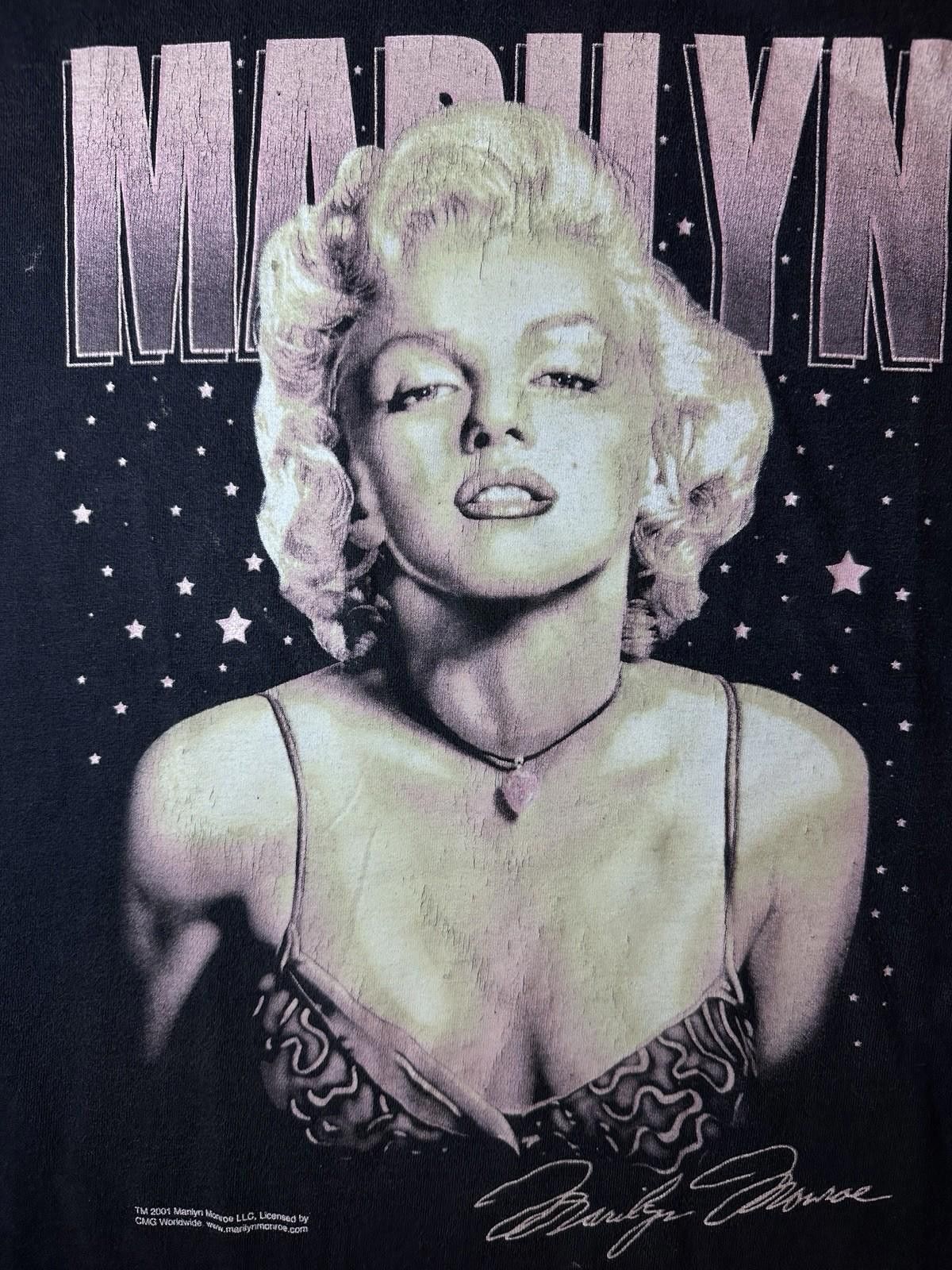 Designer Vintage Marilyn Monroe Marlin Tease Shirt Rare TShirt Size L Size US L / EU 52-54 / 3 - 2 Thumbnail