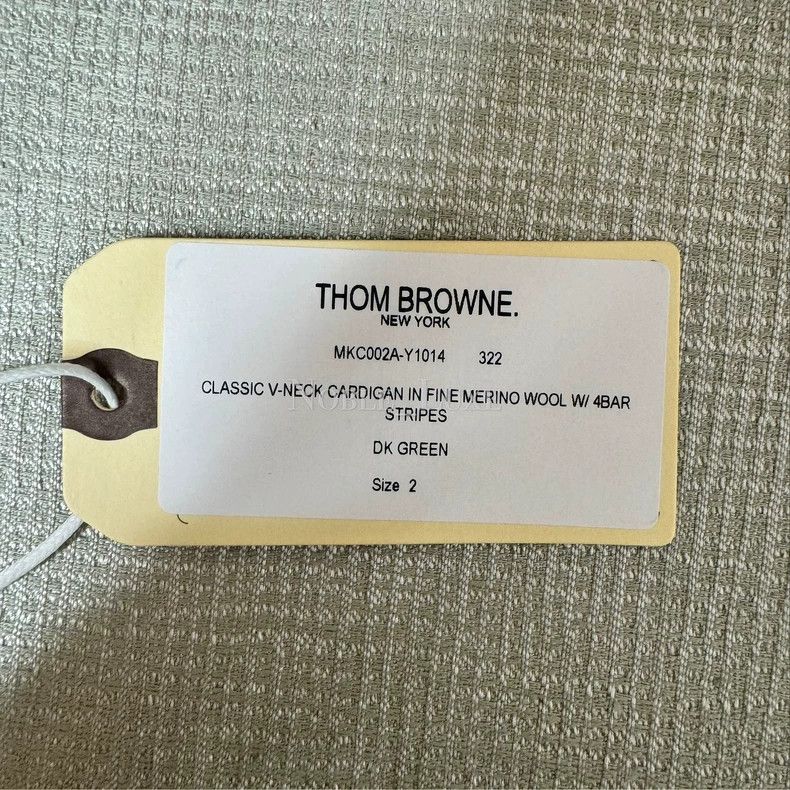 Thom Browne Thom Browne Dark green cardigan Size US M / EU 48-50 / 2 - 4 Thumbnail