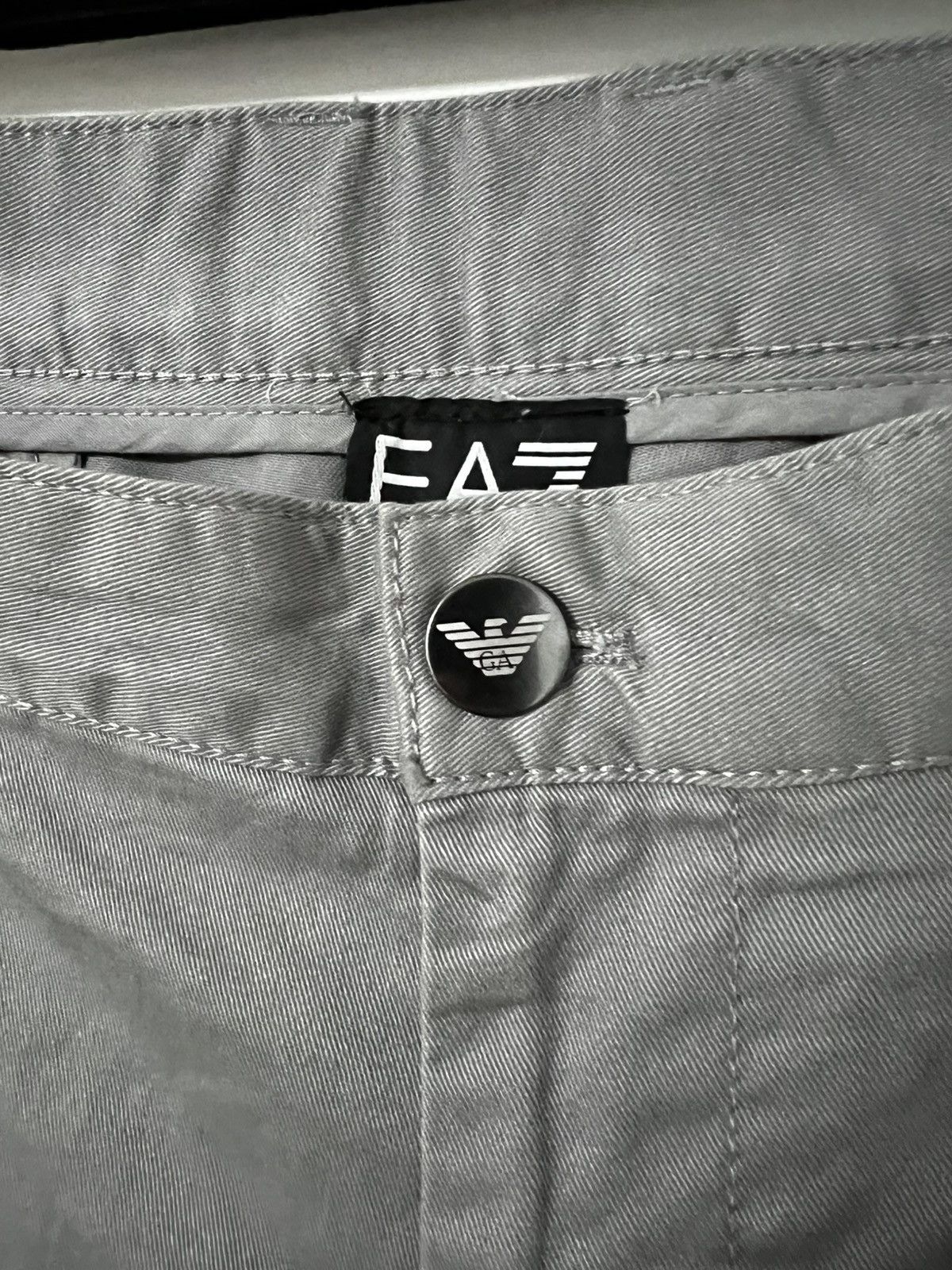 Emporio Armani Emporio armani EA7 Chino grey trousers XXL Size US 38 / EU 54 - 3 Thumbnail