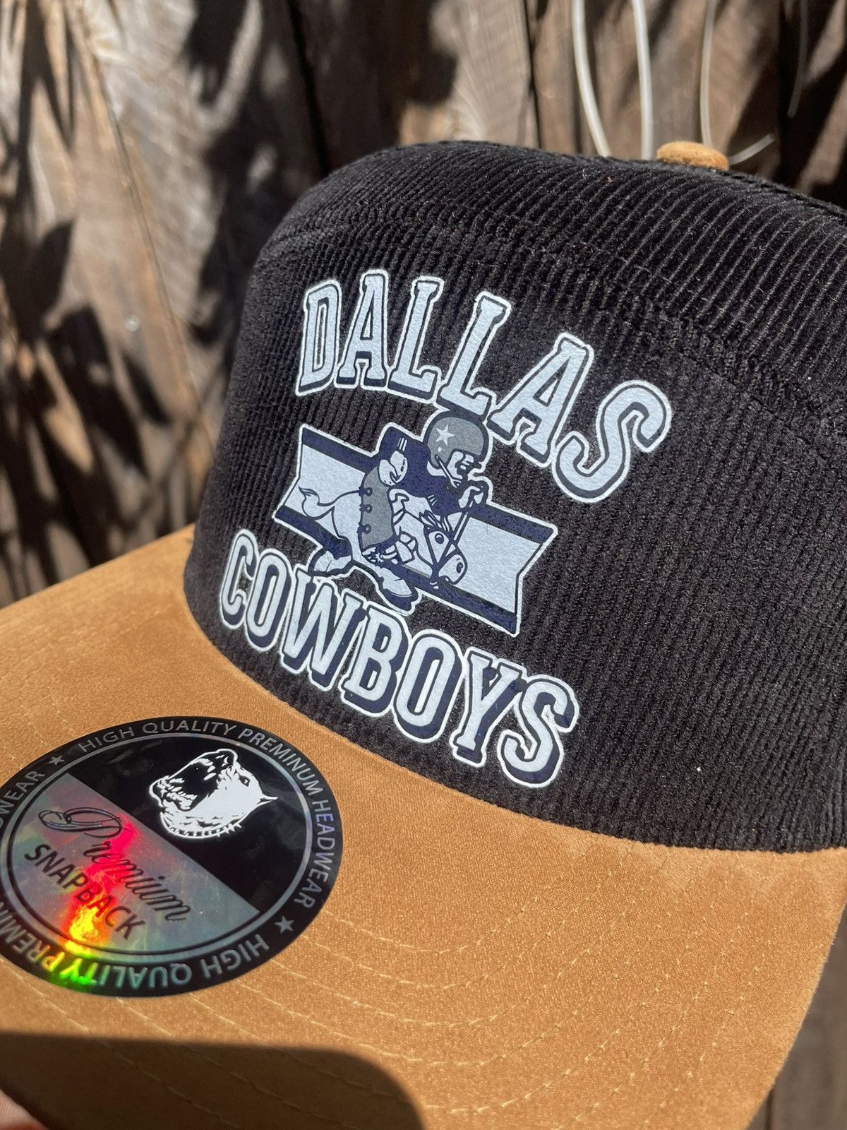 Other Dallas cowboys Texas custom corduroy SnapBack hat Size ONE SIZE - 4 Thumbnail