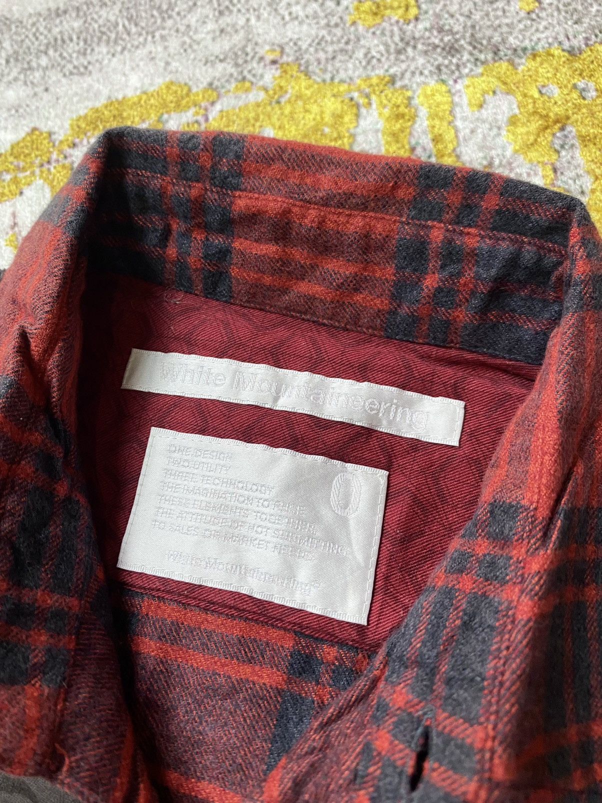 Japanese Brand × White Mountaineering White Mountaineering AW2015 Pacth Work Shirt Size US M / EU 48-50 / 2 - 7 Thumbnail
