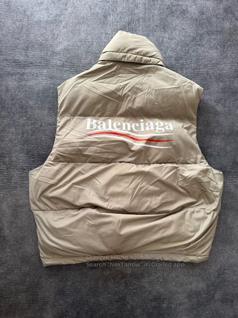 Balenciaga Balenciaga Coca-Cola Printed Hooded Down Vest Size US S / EU 44-46 / 1 - 2 Thumbnail
