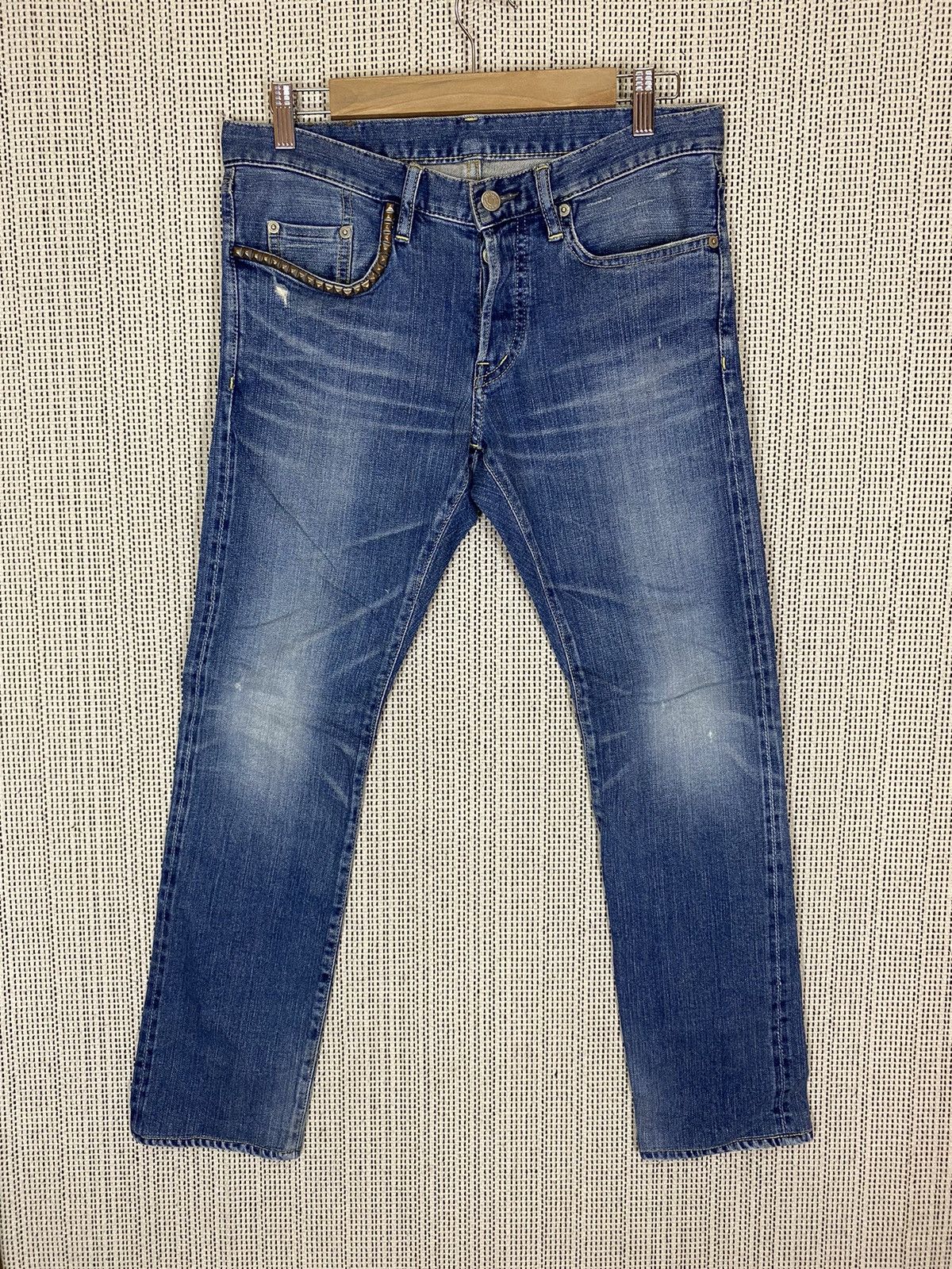 Hysteric Glamour × Seditionaries ‼️VINTAGE HYSTERIC GLAMOUR SELVEDGE DENIM VERY RARE‼️ Size US 30 / EU 46 - 2 Thumbnail