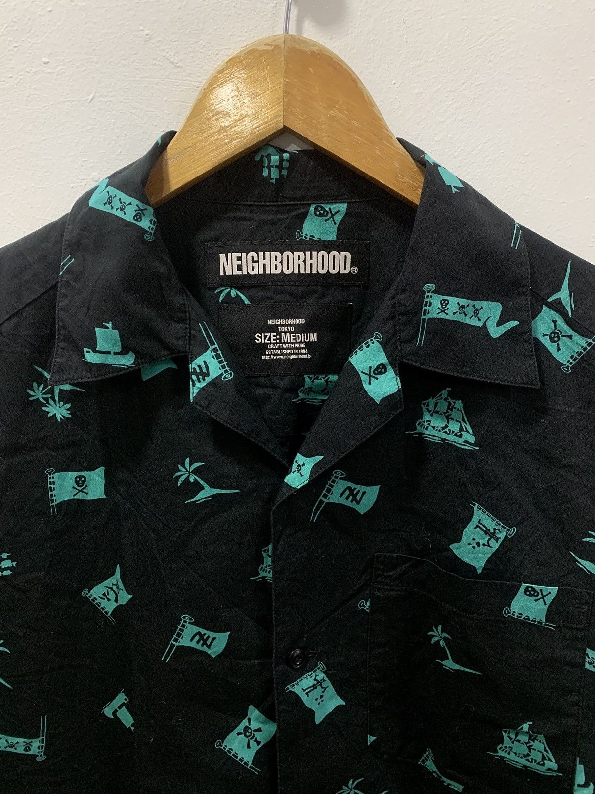 Neighborhood NEIGHBORHOOD ALOHA FLAG C-SHIRT LS Size US M / EU 48-50 / 2 - 4 Thumbnail