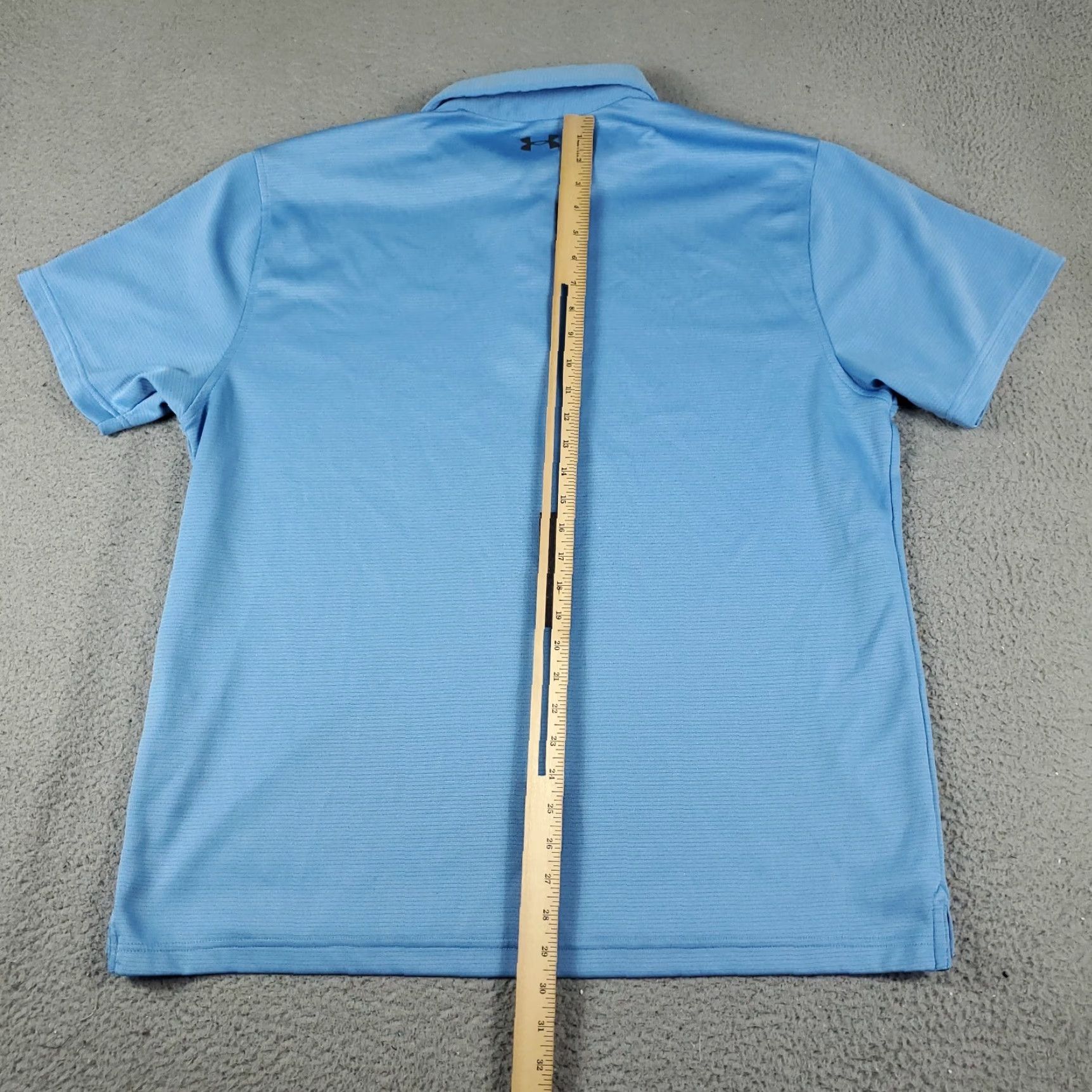 Under Armour Under Armour Shirt Mens Size 2XL Blue Golf Casual Short Sleeve Polo Size US XXL / EU 58 / 5 - 2 Thumbnail