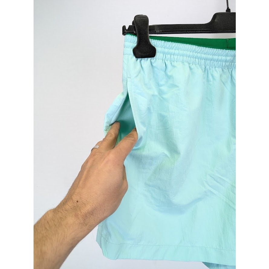 Bottega Veneta o1rshd1 Technical Micro Nylon Long Swim Shorts in Celadon Size US 32 / EU 48 - 5 Thumbnail