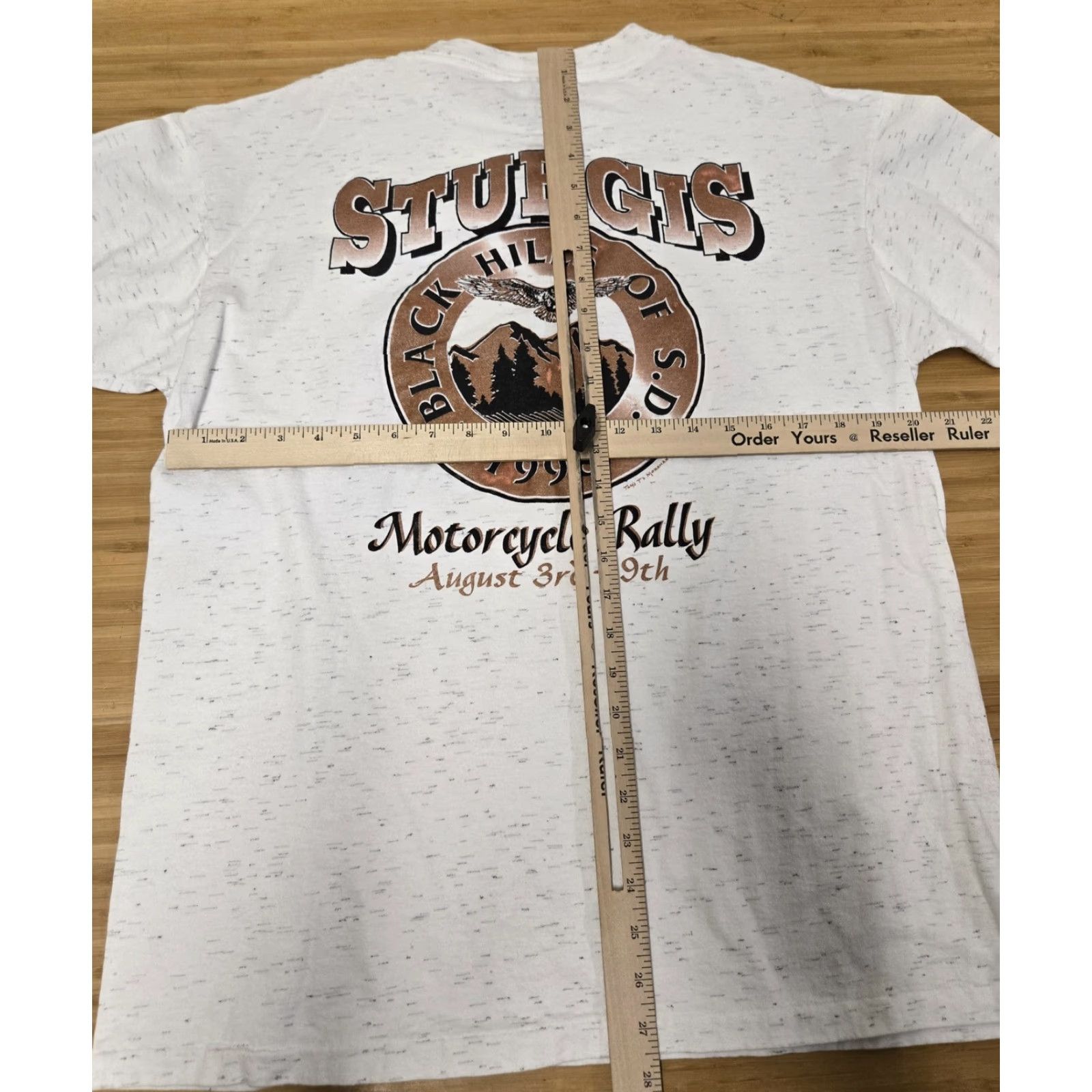 Vintage VINTAGE Sturgis Shirt Mens Large Black Hills Motorcycle Rally 1998 Oneita 90s Size US L / EU 52-54 / 3 - 6 Thumbnail