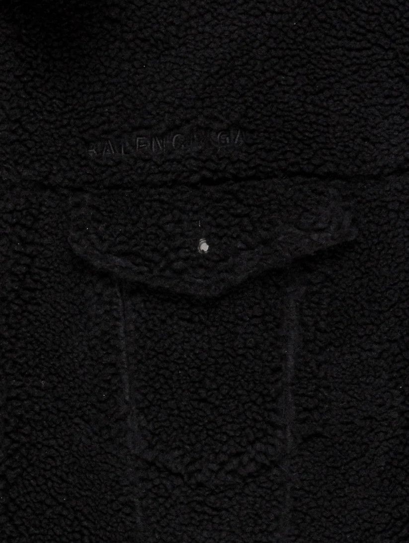 Balenciaga o1bcso1str1124 Oversized Jacket in Black Size US L / EU 52-54 / 3 - 3 Thumbnail
