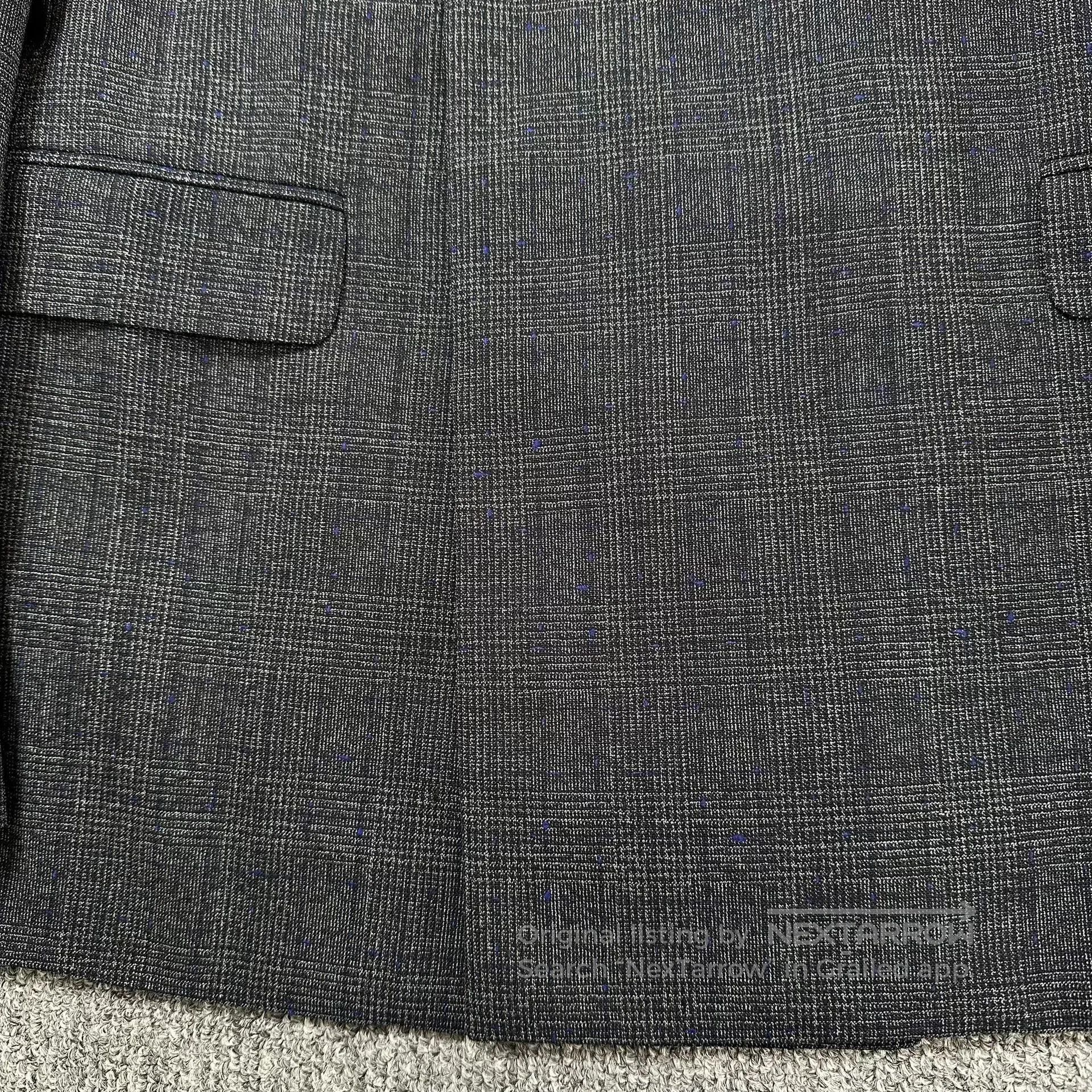 Dior Dior Man Wool Check Peak Lapel Suit. Size US M / EU 48-50 / 2 - 2 Thumbnail