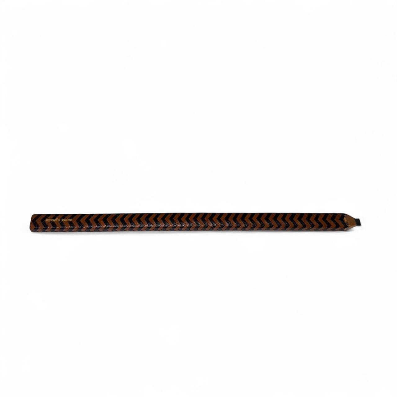 Hermes Hermès Braided Leather Wrapped Pencil Size ONE SIZE - 5 Thumbnail