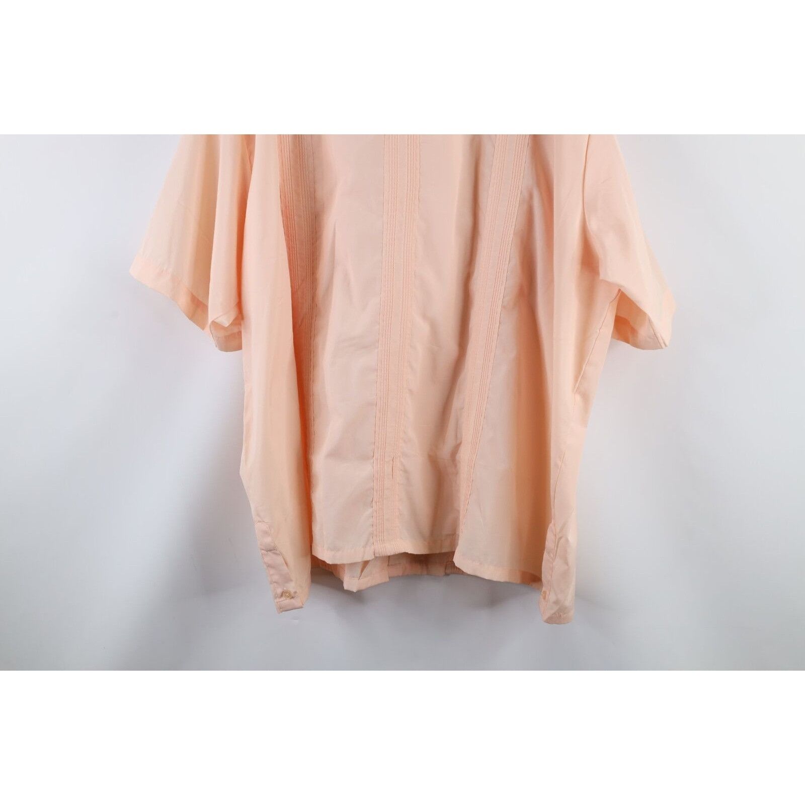 Vintage Vintage 90s Guayabera Beach Wedding Short Sleeve 4XL Size US XXL / EU 58 / 5 - 9 Thumbnail
