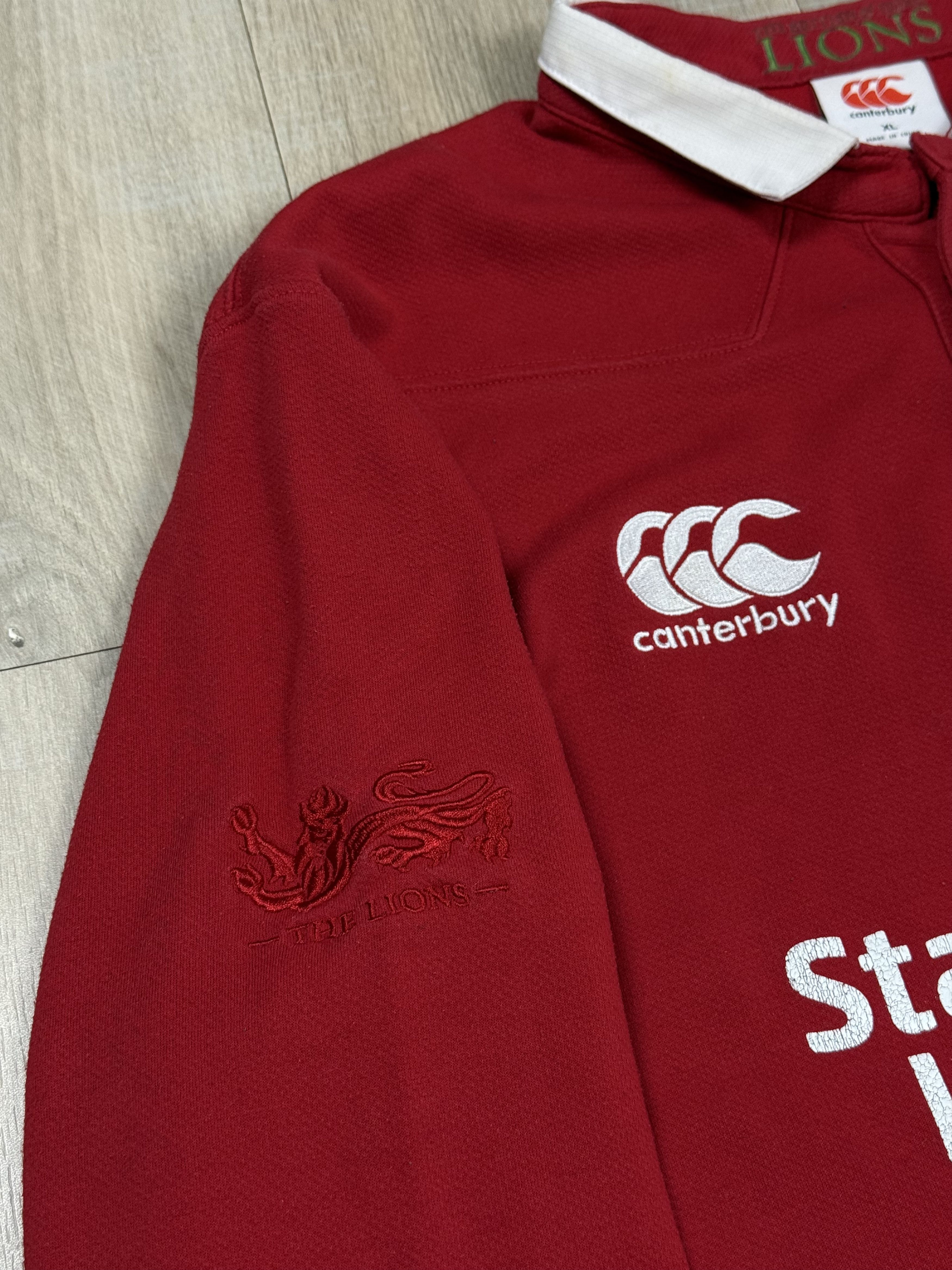 Canterbury of New Zealand British & Irish Lions 2017 Rugby Home Long Sleeve Canterbury Size US XL / EU 56 / 4 - 8 Thumbnail