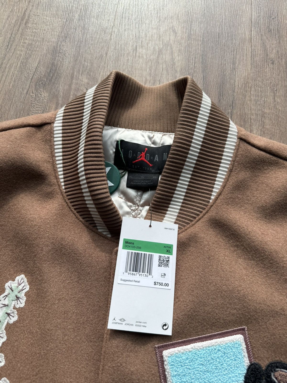 Jordan Brand × Travis Scott Cactus Jack x Jordan Varsity Jacket Size US XL / EU 56 / 4 - 8 Thumbnail
