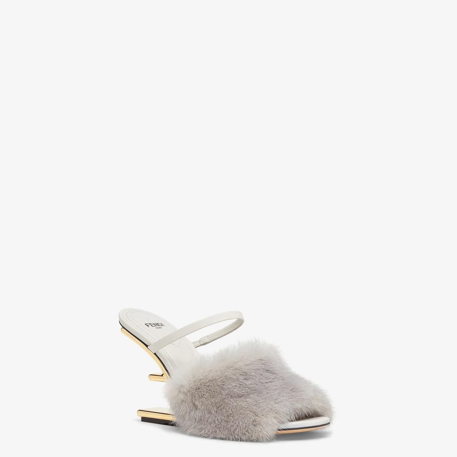Fendi Fendi First Fur Sandals Size US 7.5 / IT 37.5 - 2 Thumbnail