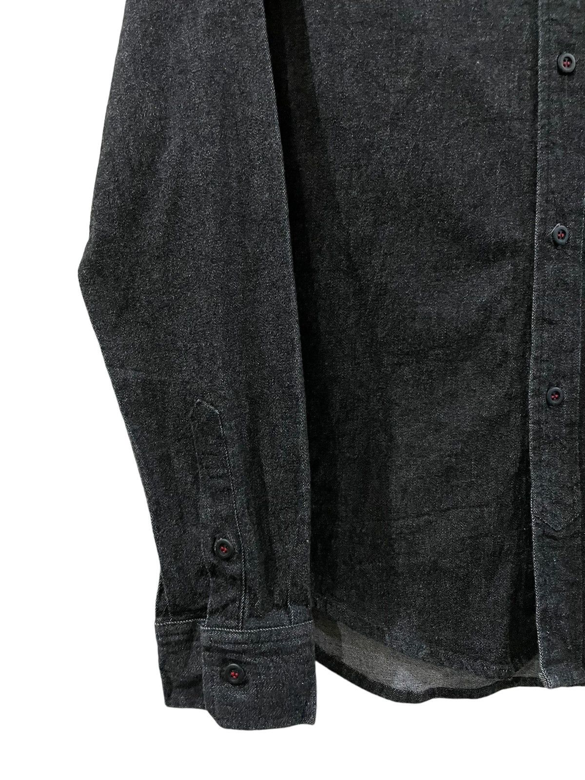 Japanese Brand Vintage BRP Rotex SeaDoo Ski-Doo Can-Am Denim Flannel Size US S / EU 44-46 / 1 - 6 Thumbnail