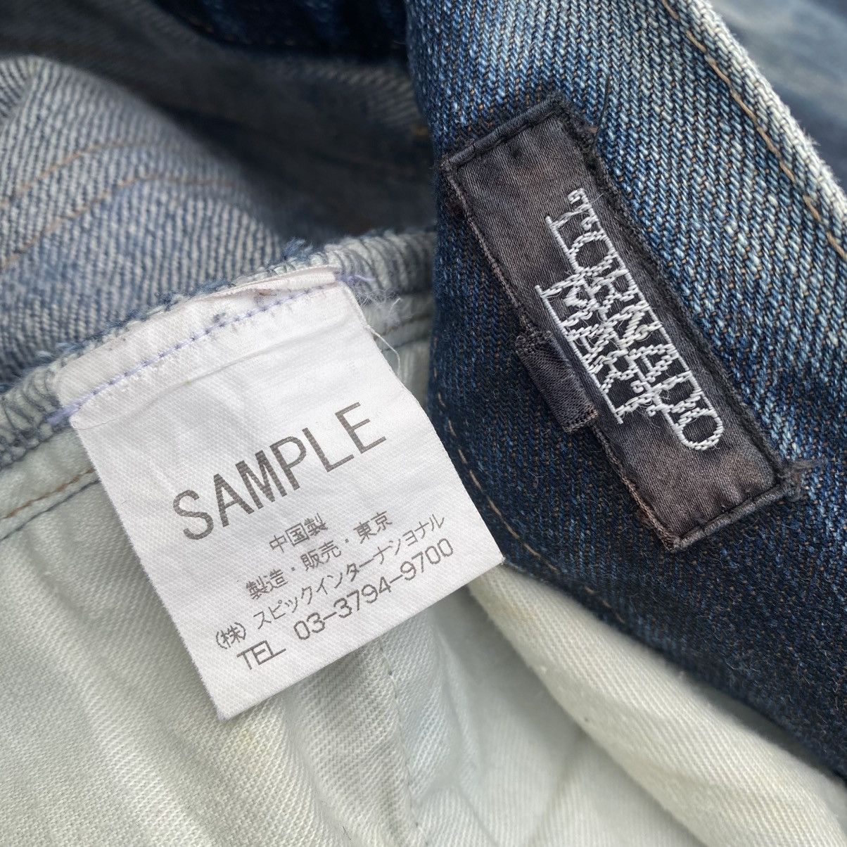 Tornado Mart Rare SAMPLE Tornado Mart Flare Diamond Cut Acid Wash Size US 33 - 13 Thumbnail