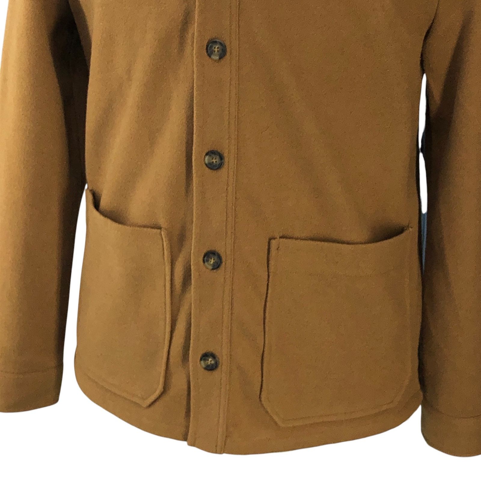 Magaschoni Magaschoni Size S Shirt Jacket Shacket Patch Pocket Camel Size US S / EU 44-46 / 1 - 3 Thumbnail