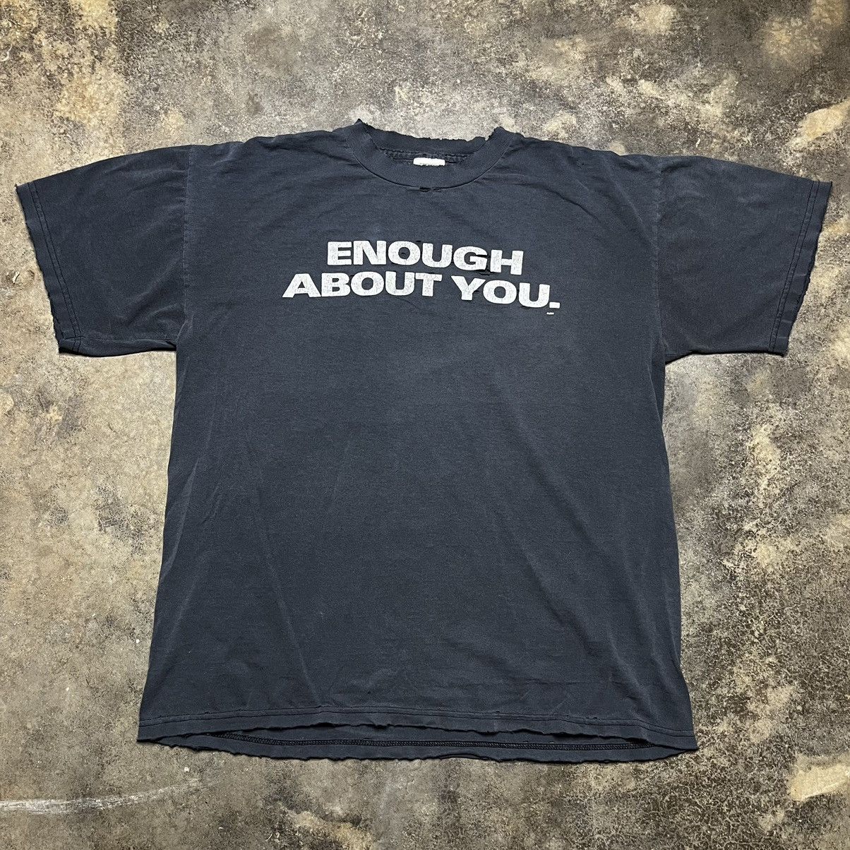 Vintage vintage thrashed enough about you narcissist tshirt Size US XL / EU 56 / 4 - 1 Thumbnail