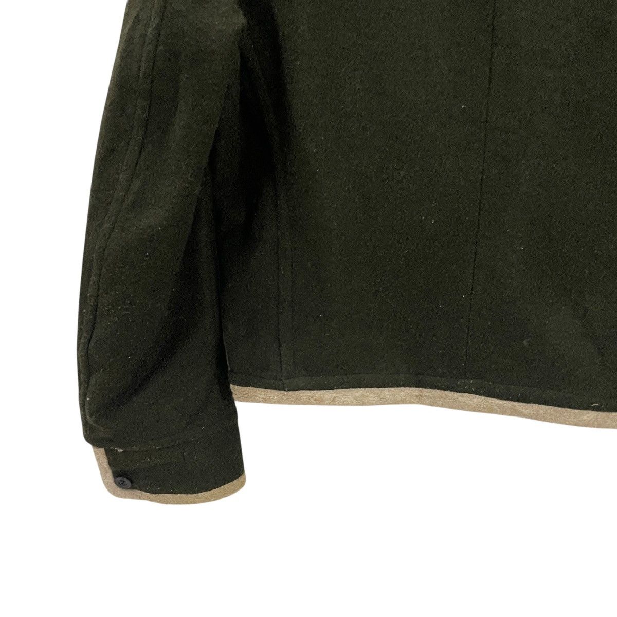 Ermenegildo Zegna Vintage Ez By Zegna Sherpa Fleece Jacket Size US L / EU 52-54 / 3 - 10 Thumbnail