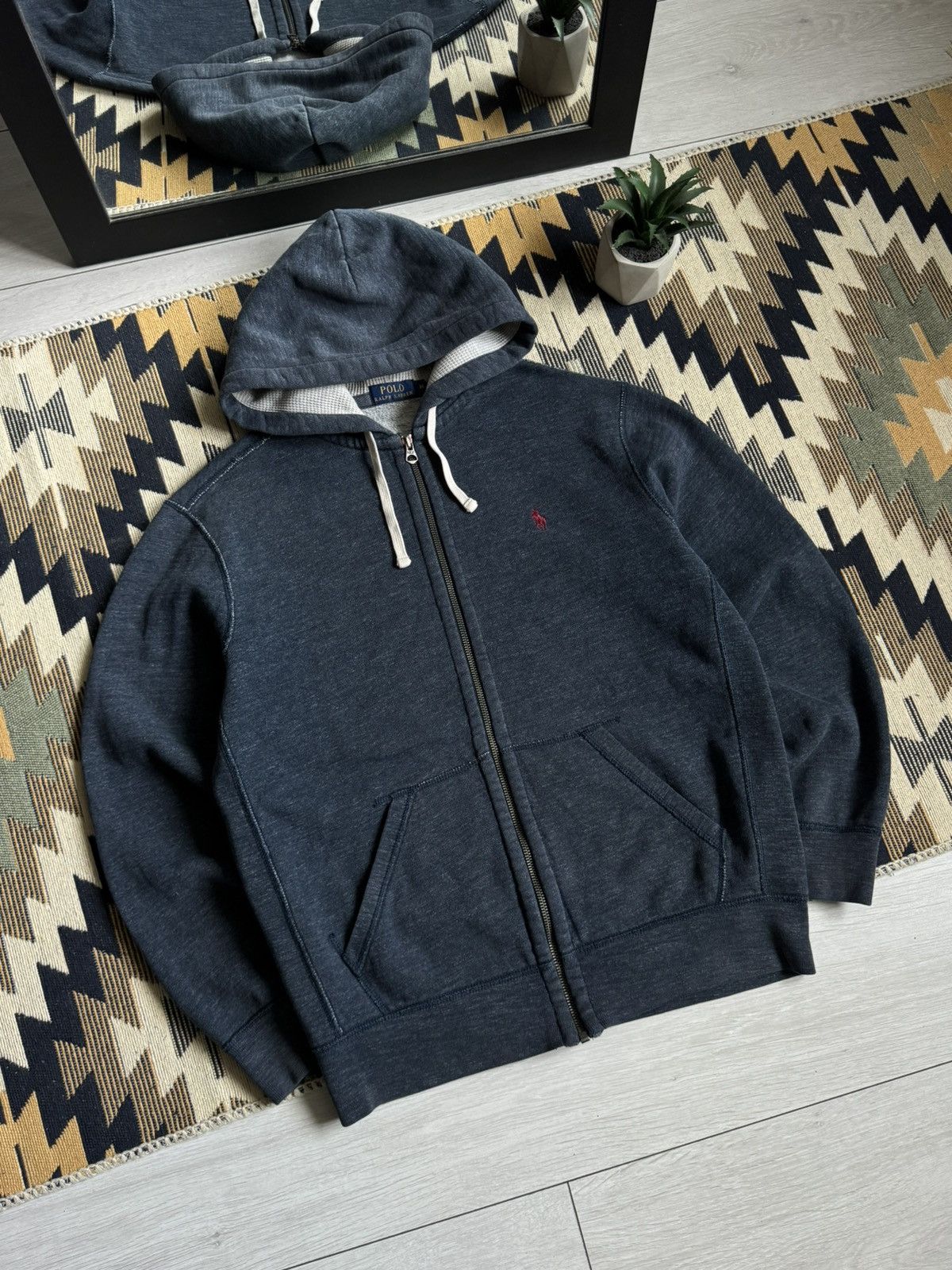 Polo Ralph Lauren Vintage Polo Ralph Lauren Zip Hoodie Size US M / EU 48-50 / 2 - 2 Thumbnail