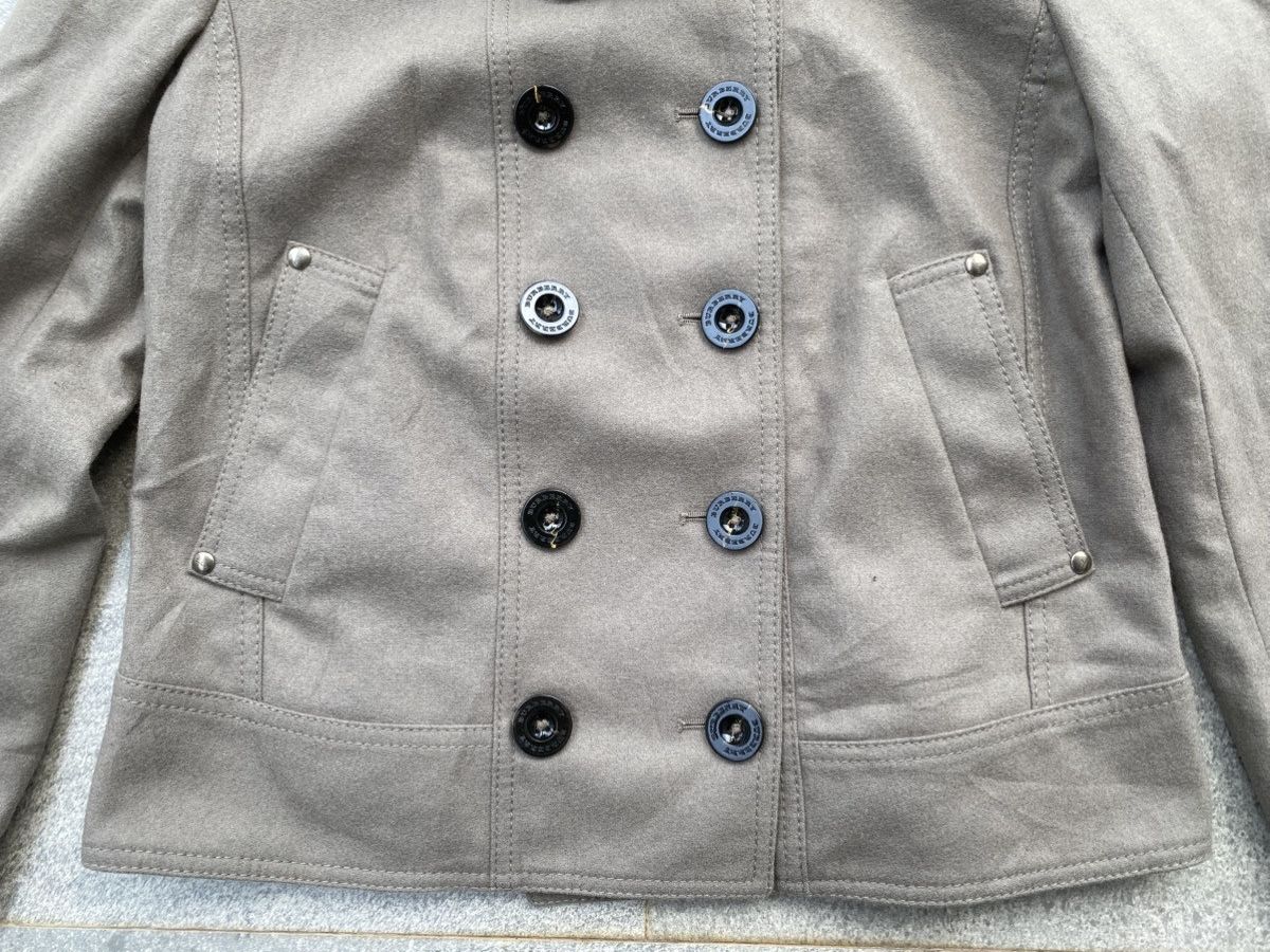 Burberry Burberry London Wool Pea Coat Jacket Size US S / EU 44-46 / 1 - 2 Thumbnail