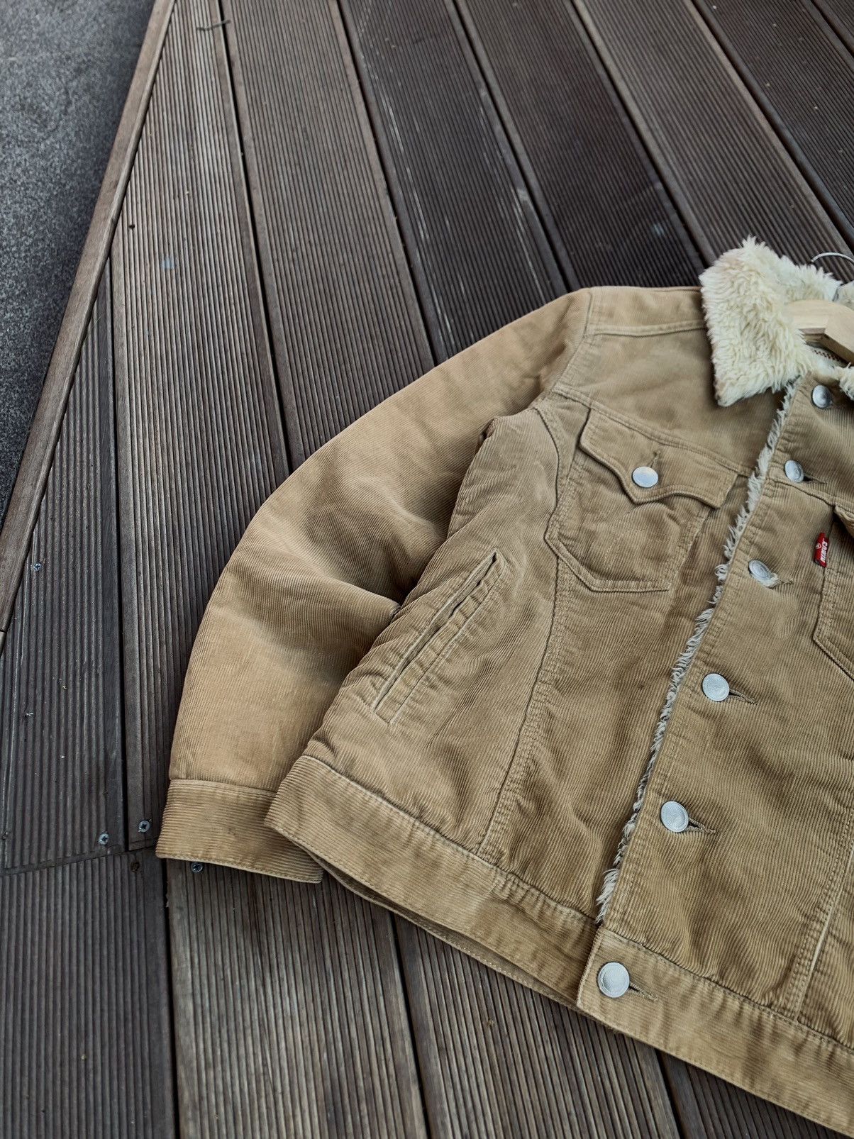Edwin Exlusive Vintage Edwin Curduroy Fur Jacket Size US L / EU 52-54 / 3 - 4 Thumbnail