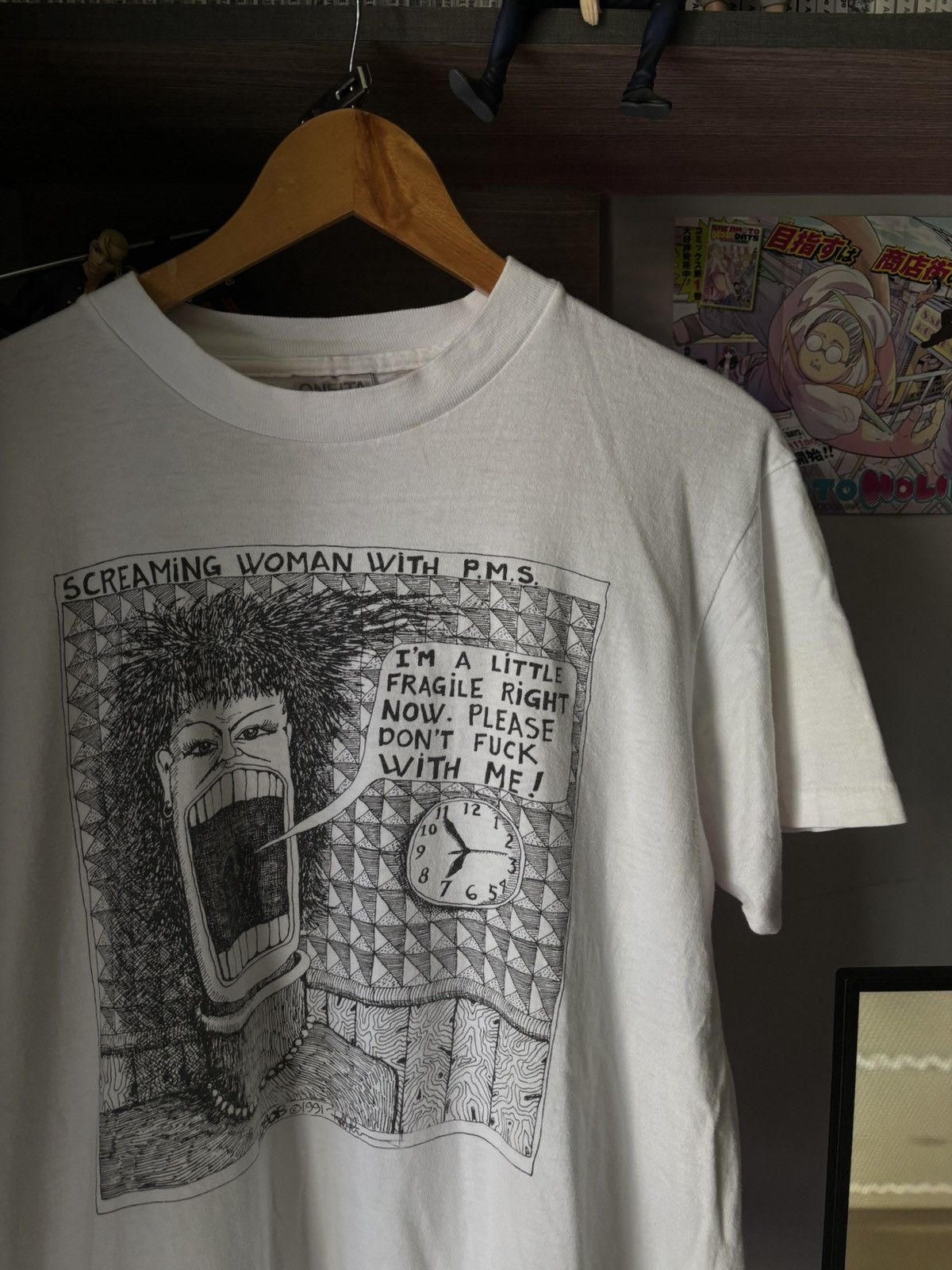 Vintage Vintage Badbob ©️1991 T-shirt Size US L / EU 52-54 / 3 - 4 Thumbnail