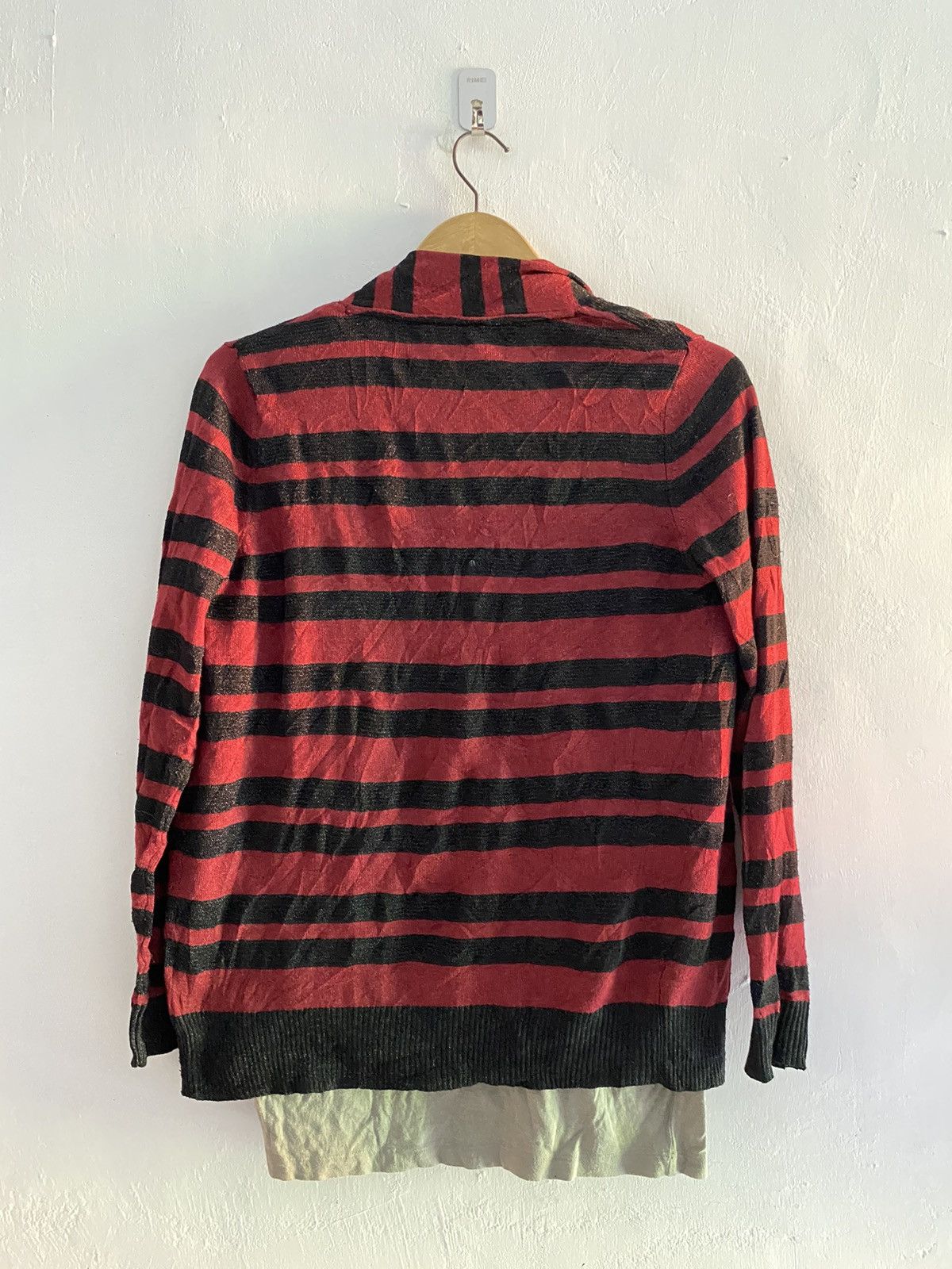 If Six Was Nine × Japanese Brand × Le Grande Bleu (L.G.B.) Match style culture striped knit cardigan Size US M / EU 48-50 / 2 - 5 Thumbnail