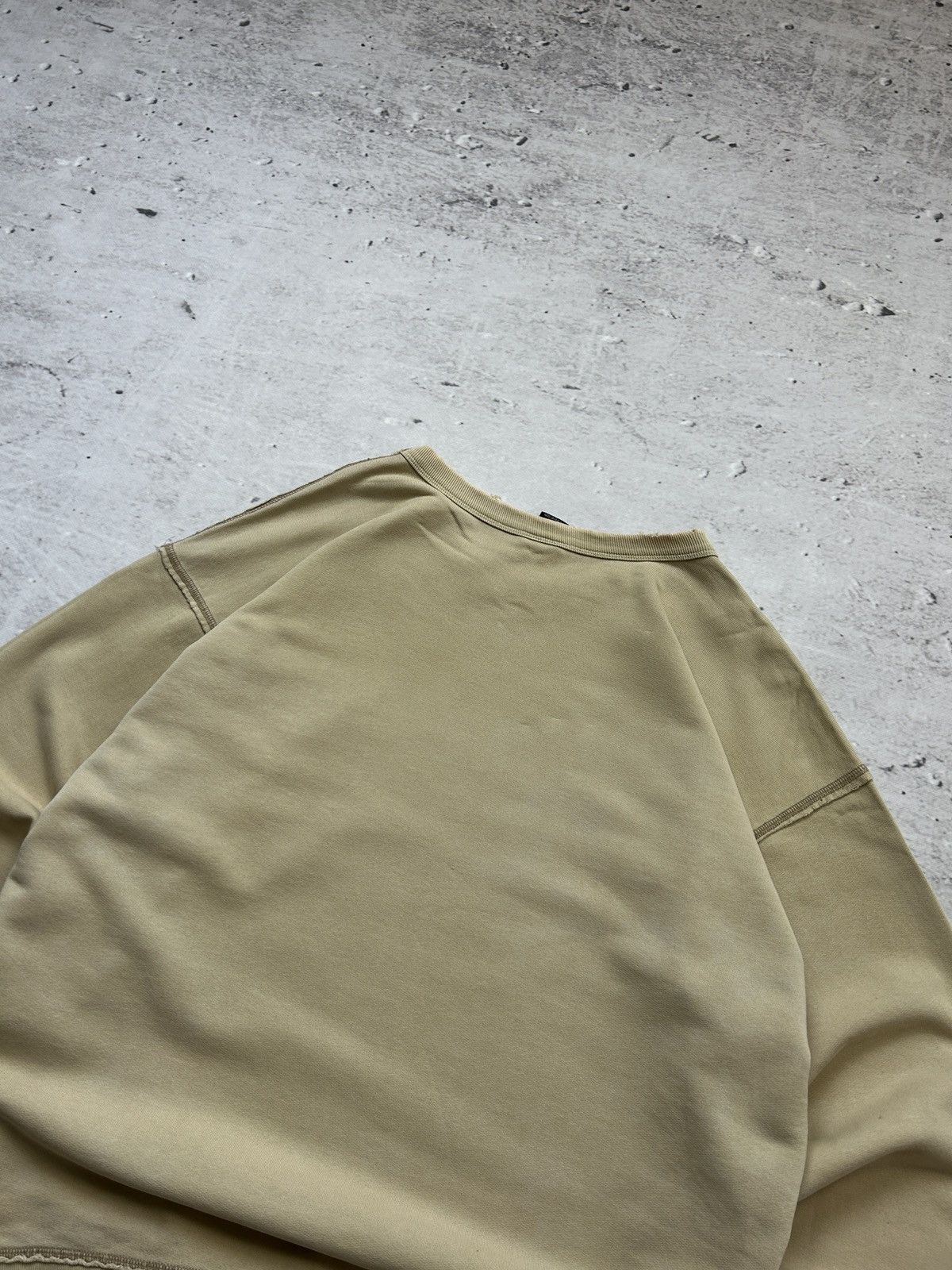 Diesel × Vintage 💥Vintage Diesel Ripped Distressed Oversized Baggy Sweatshirt Size US L / EU 52-54 / 3 - 15 Thumbnail