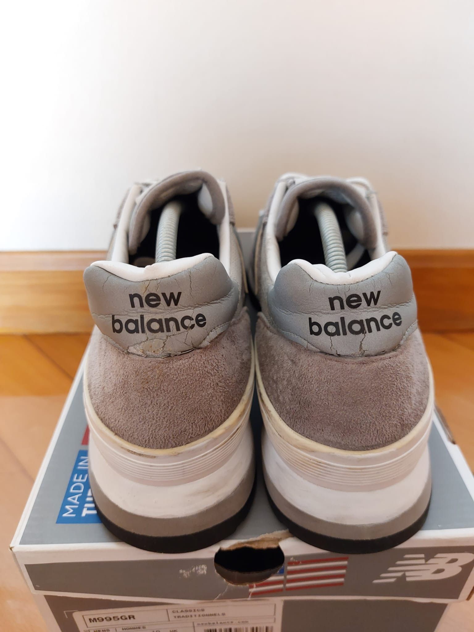 New Balance New Balance M995GR Size US 10.5 / EU 43-44 - 5 Thumbnail