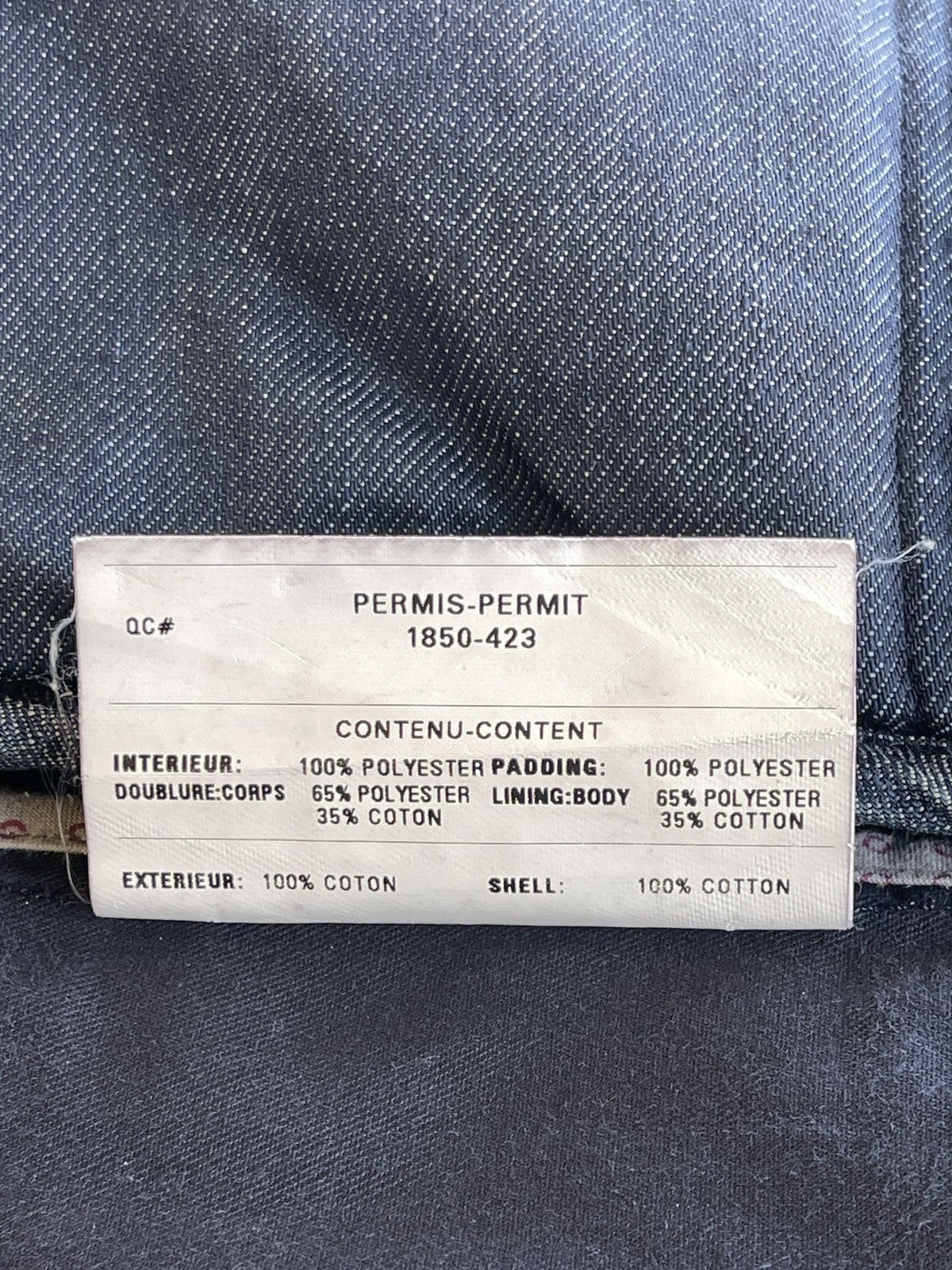 Diesel Diesel Denim Puffer Dragon Vest Size US S / EU 44-46 / 1 - 10 Thumbnail