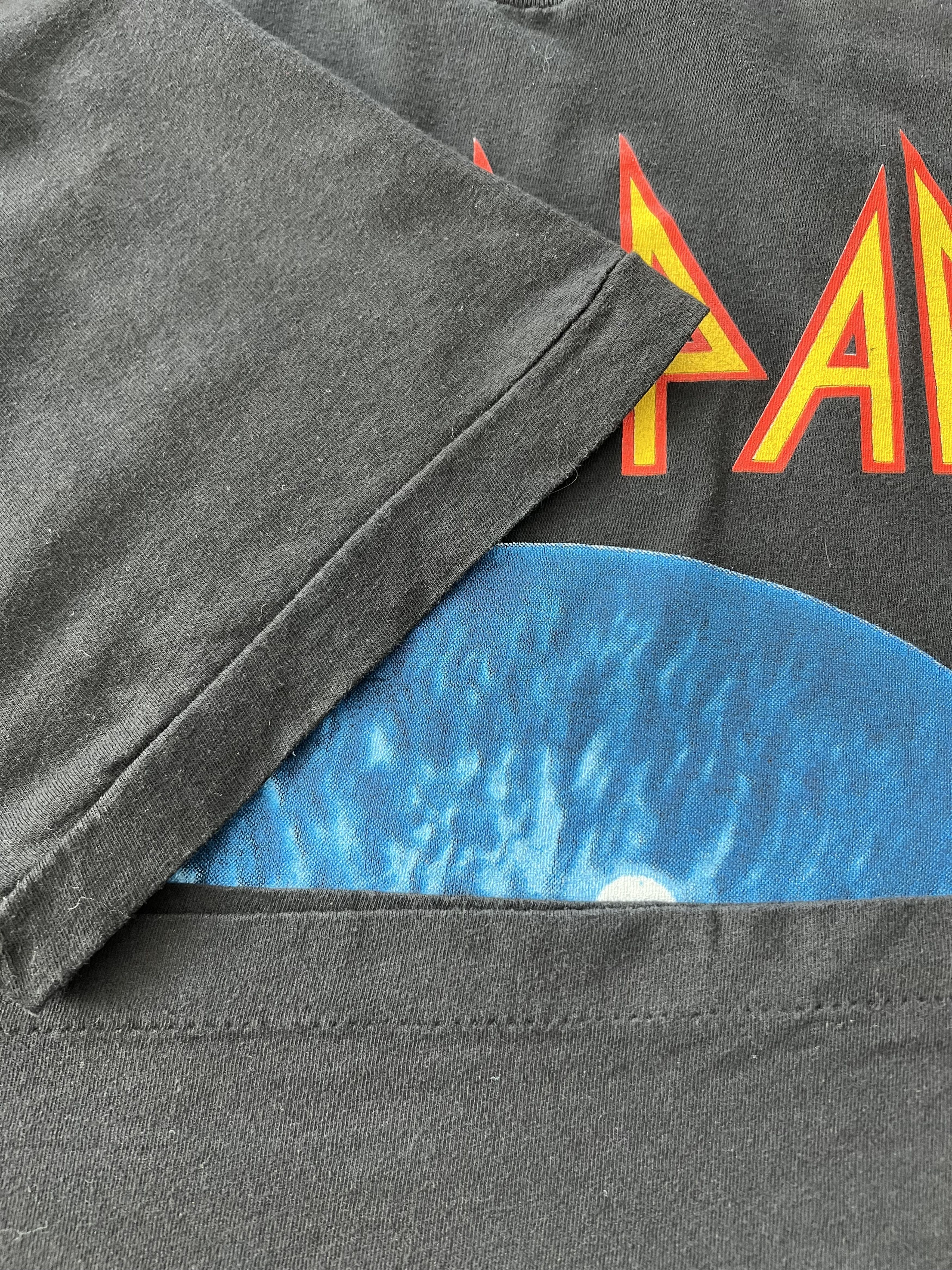 Band Tees Vintage 1992 Def Leppard Adrenalize Black T-shirt Size US XL / EU 56 / 4 - 8 Thumbnail
