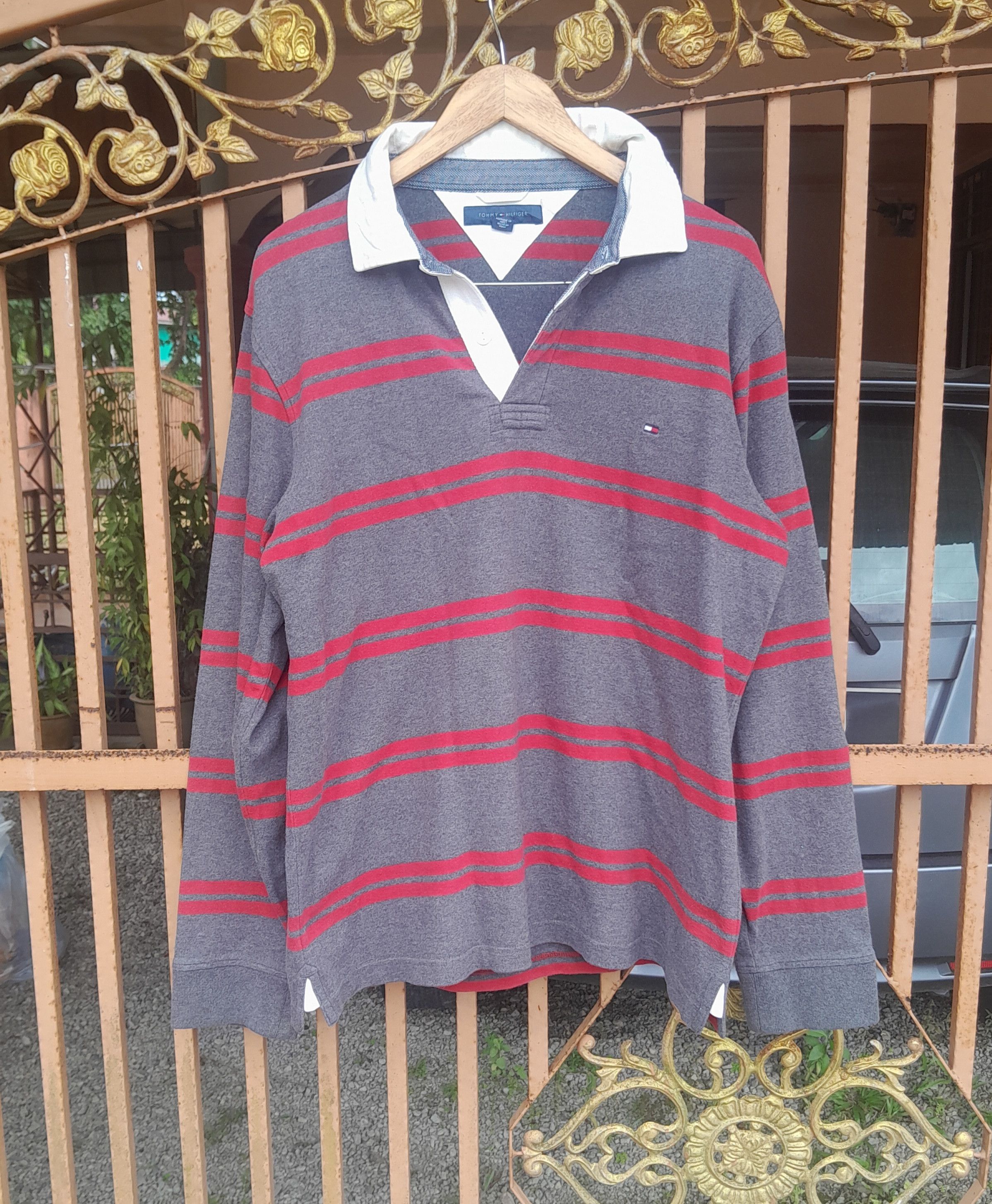 Tommy Hilfiger ❤FINAL DROP🔴 TOMMY HILFIGER POLO COLLAR Size US L / EU 52-54 / 3 - 1 Thumbnail