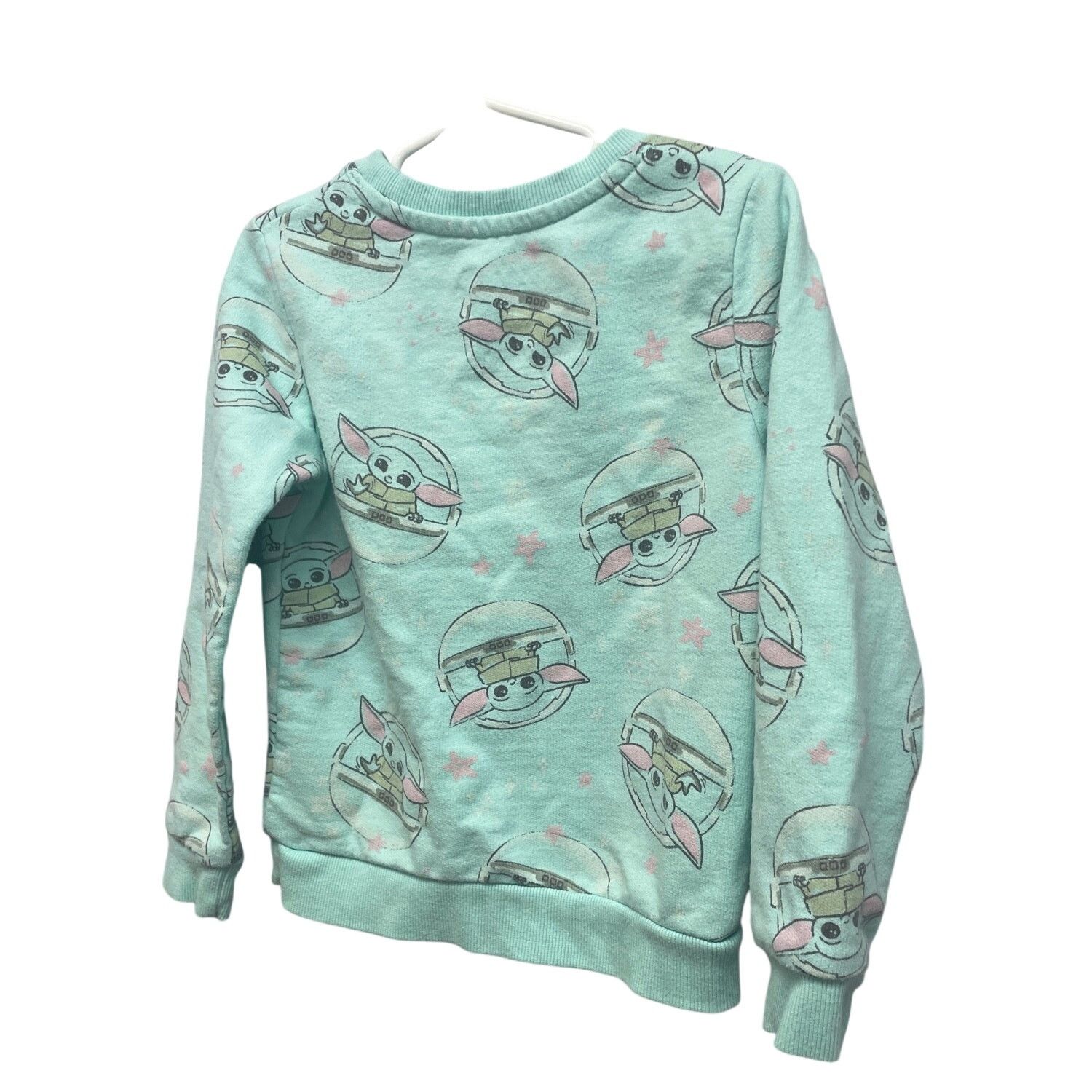 Star Wars Star Wars Kids 5T Mandolorian Grogu Baby Yoda Sweatshirt Size US XXL / EU 58 / 5 - 3 Thumbnail