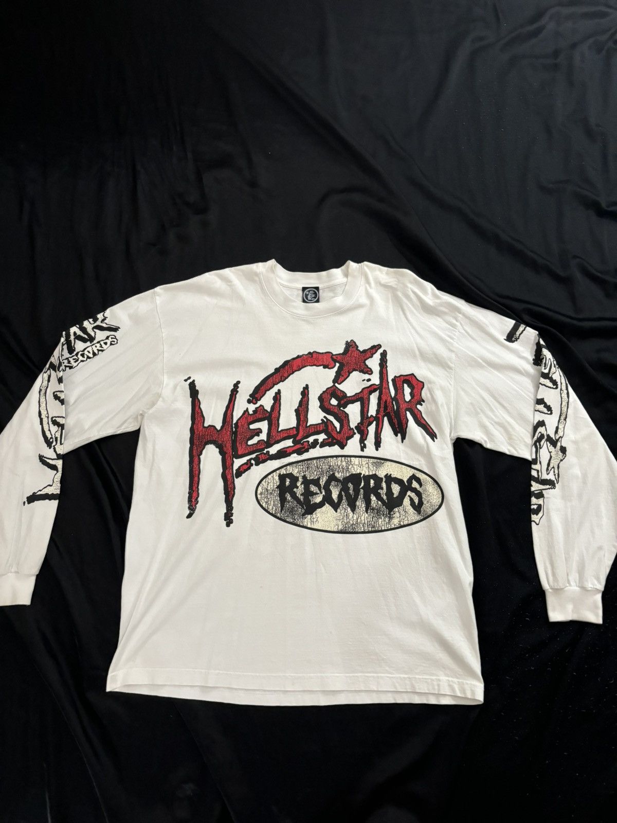 HELLSTAR × Japanese Brand Hellstar Studios Records Logo Long Sleeve Size US XL / EU 56 / 4 - 1 Thumbnail