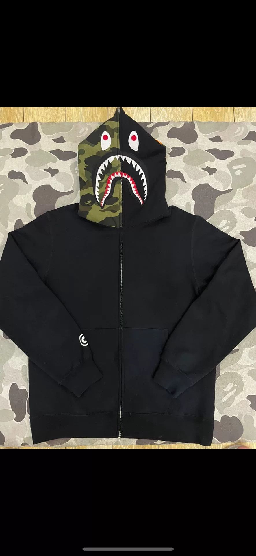 Bape Bape X Multi Glow Sweatshirt Pullover Size US XXL / EU 58 / 5 - 1 Thumbnail
