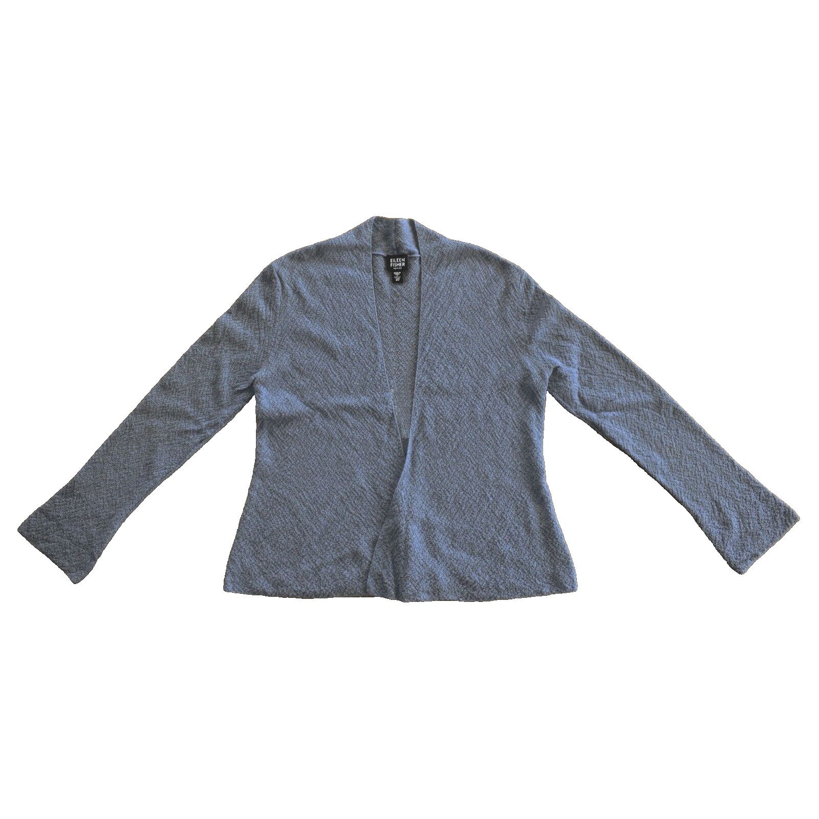 Eileen Fisher EILEEN FISHER Steel Blue Wool Petite Cardigan Sweater Sz PP Size S / US 4 / IT 40 - 5 Thumbnail