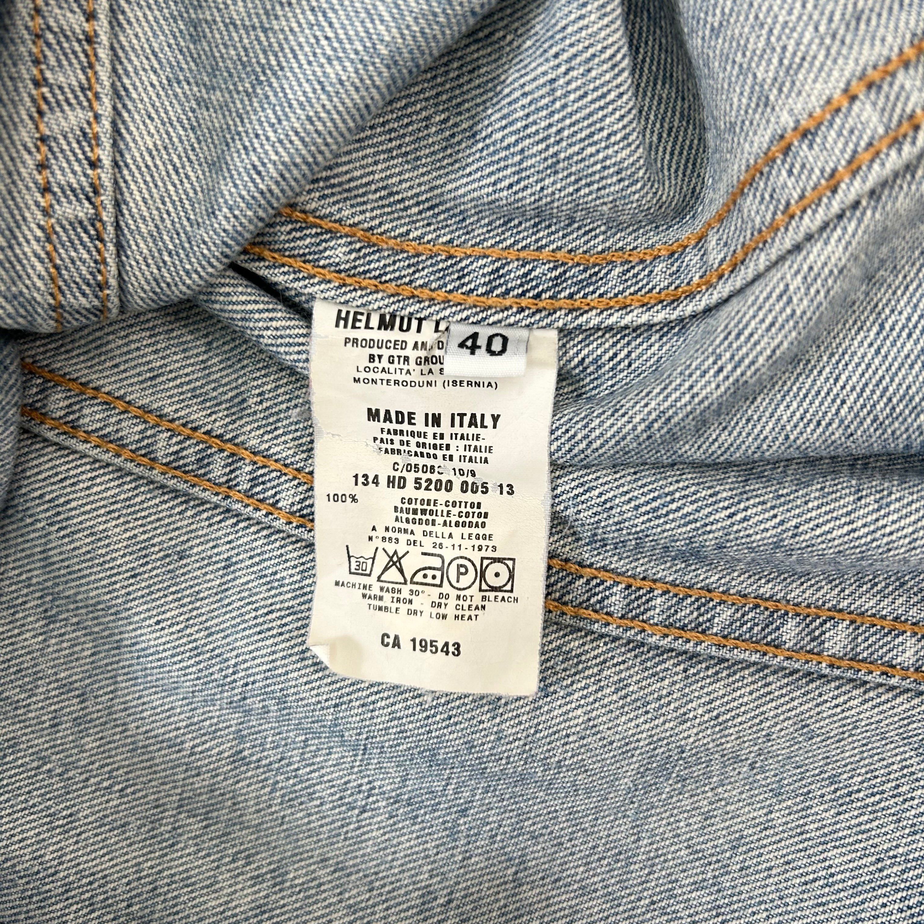 Helmut Lang Helmut Lang Classic Light Blue Denim Jacket Size US S / EU 44-46 / 1 - 7 Thumbnail