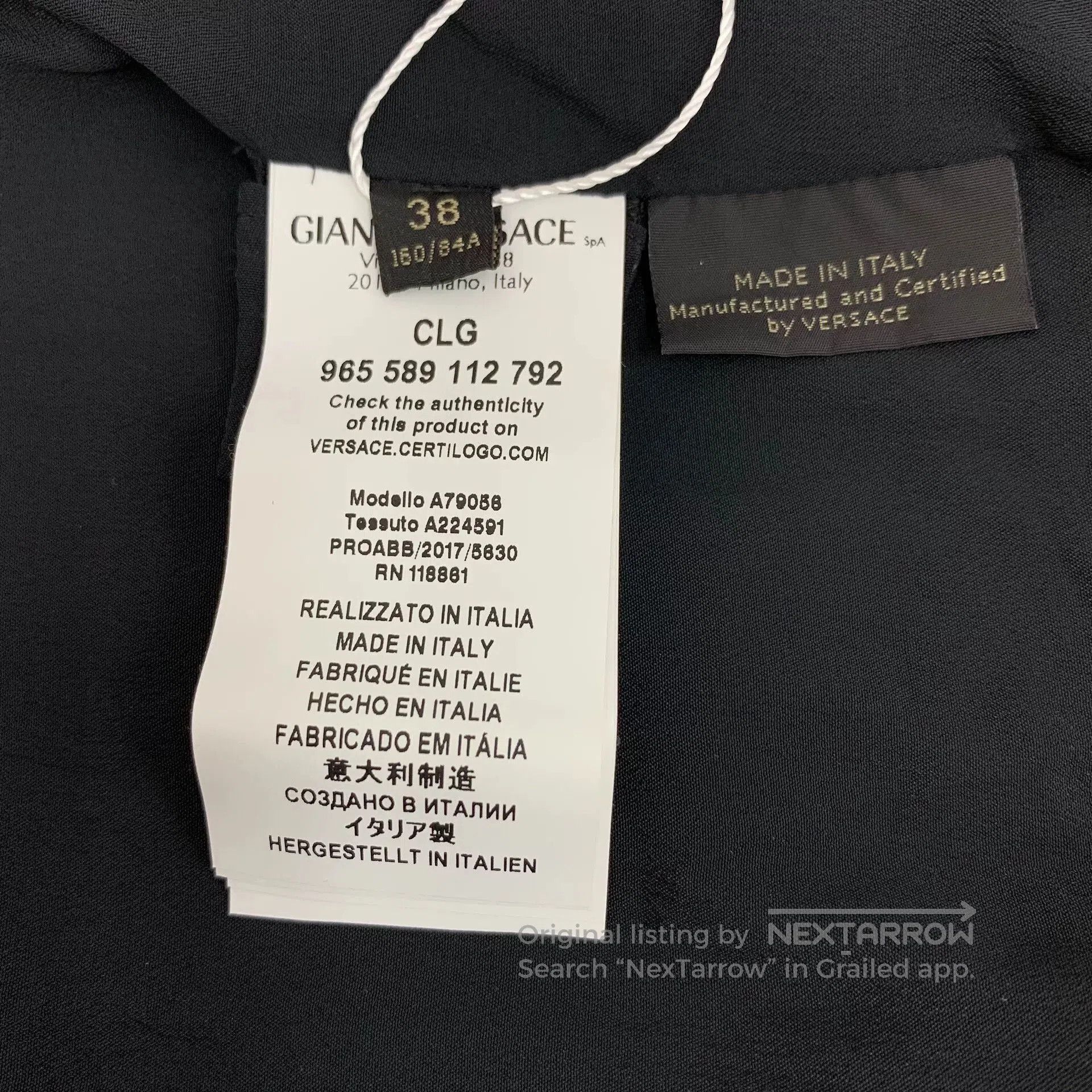 Versace Versace Baroque Print Stand Collar Jacket. Size US S / EU 44-46 / 1 - 6 Thumbnail
