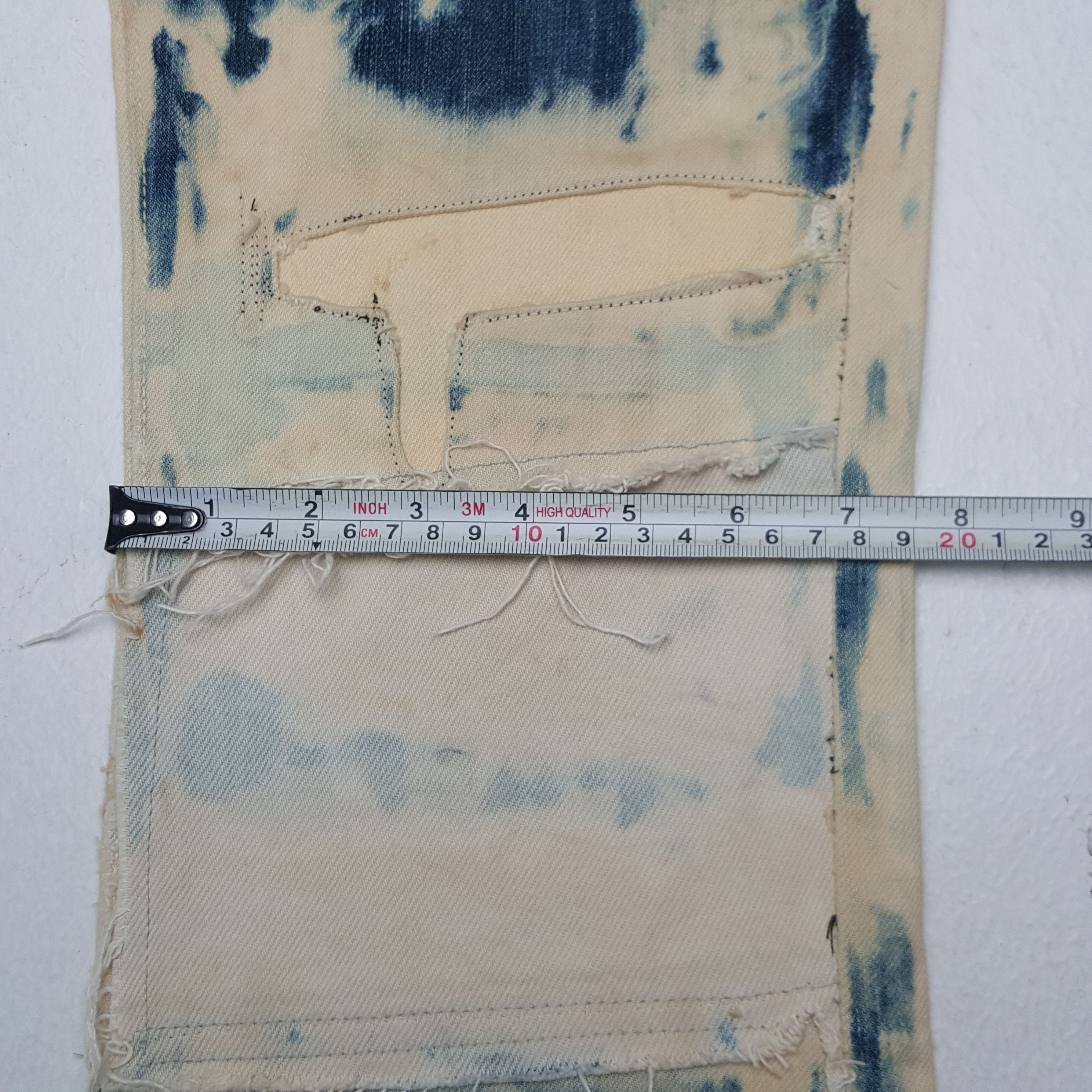If Six Was Nine × Kapital × Vintage Vintage KAPITAL Japanese Grunge Style Denim Jeans Size US 30 / EU 46 - 11 Thumbnail