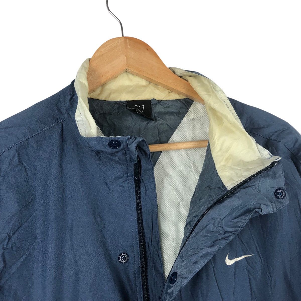 Nike Vintage NIKE Short-Sleeve Shell Jacket 90s / 2000s Track Size US XL / EU 56 / 4 - 6 Thumbnail
