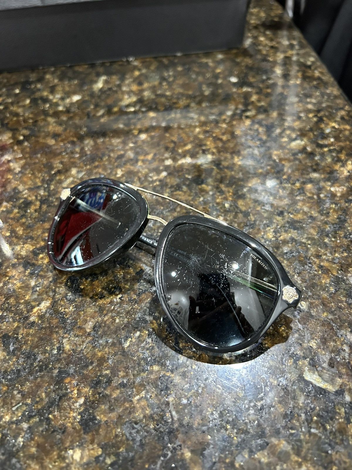 Versace Versace aviator sunglasses Size ONE SIZE - 6 Thumbnail