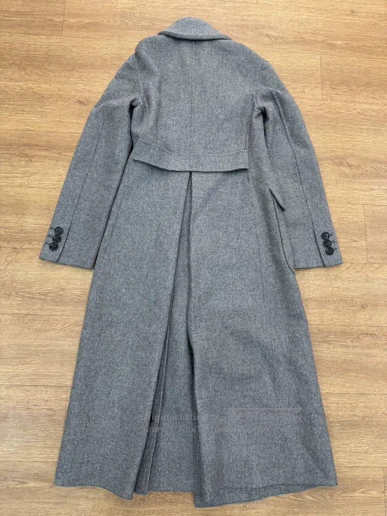 Valentino Valentino Gray wool coat Size S / US 4 / IT 40 - 5 Thumbnail